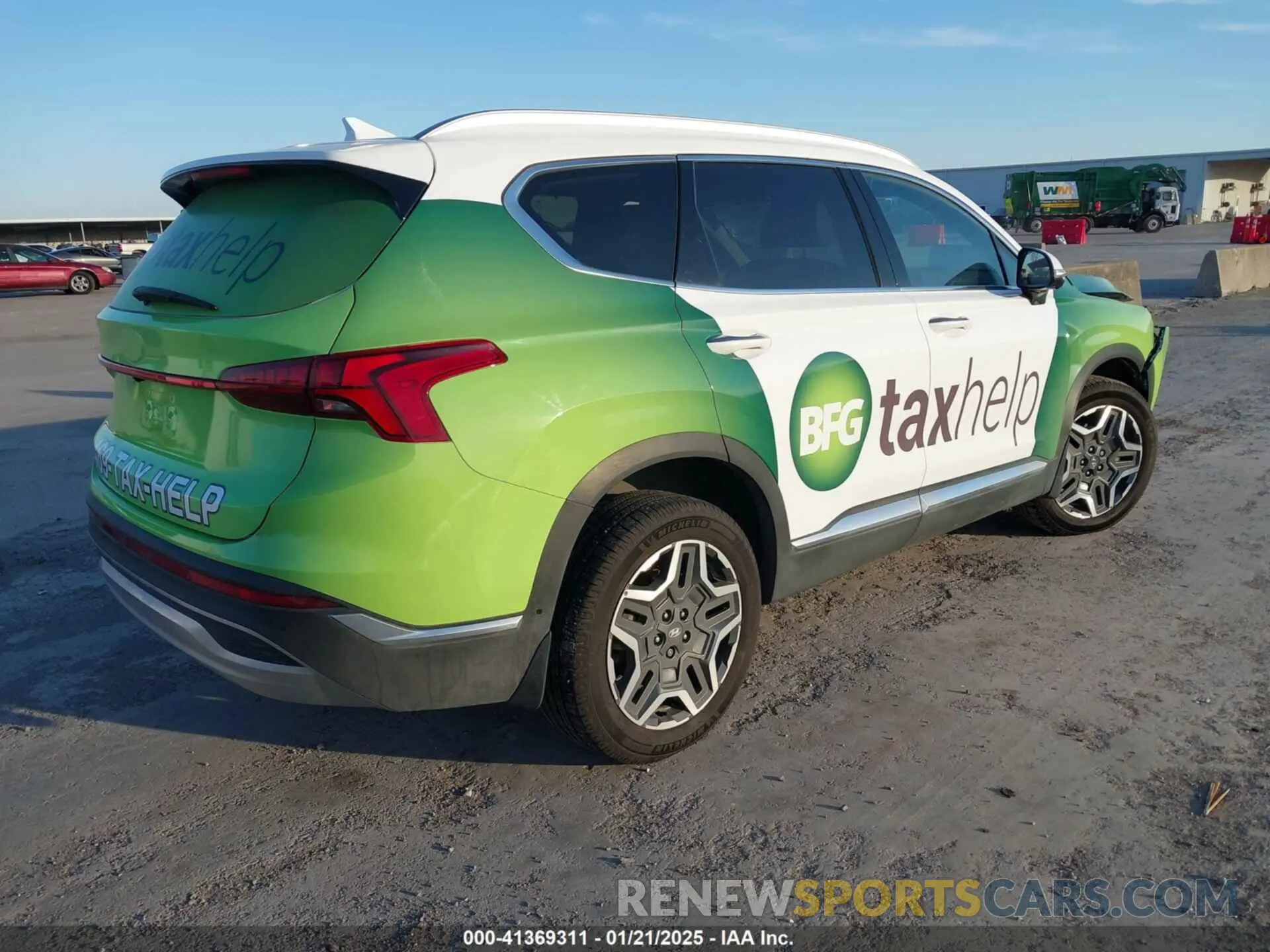 4 fotografías del automóvil dañado KM8S5DA16NU045691 HYUNDAI SANTA FE HYBRID 2022
