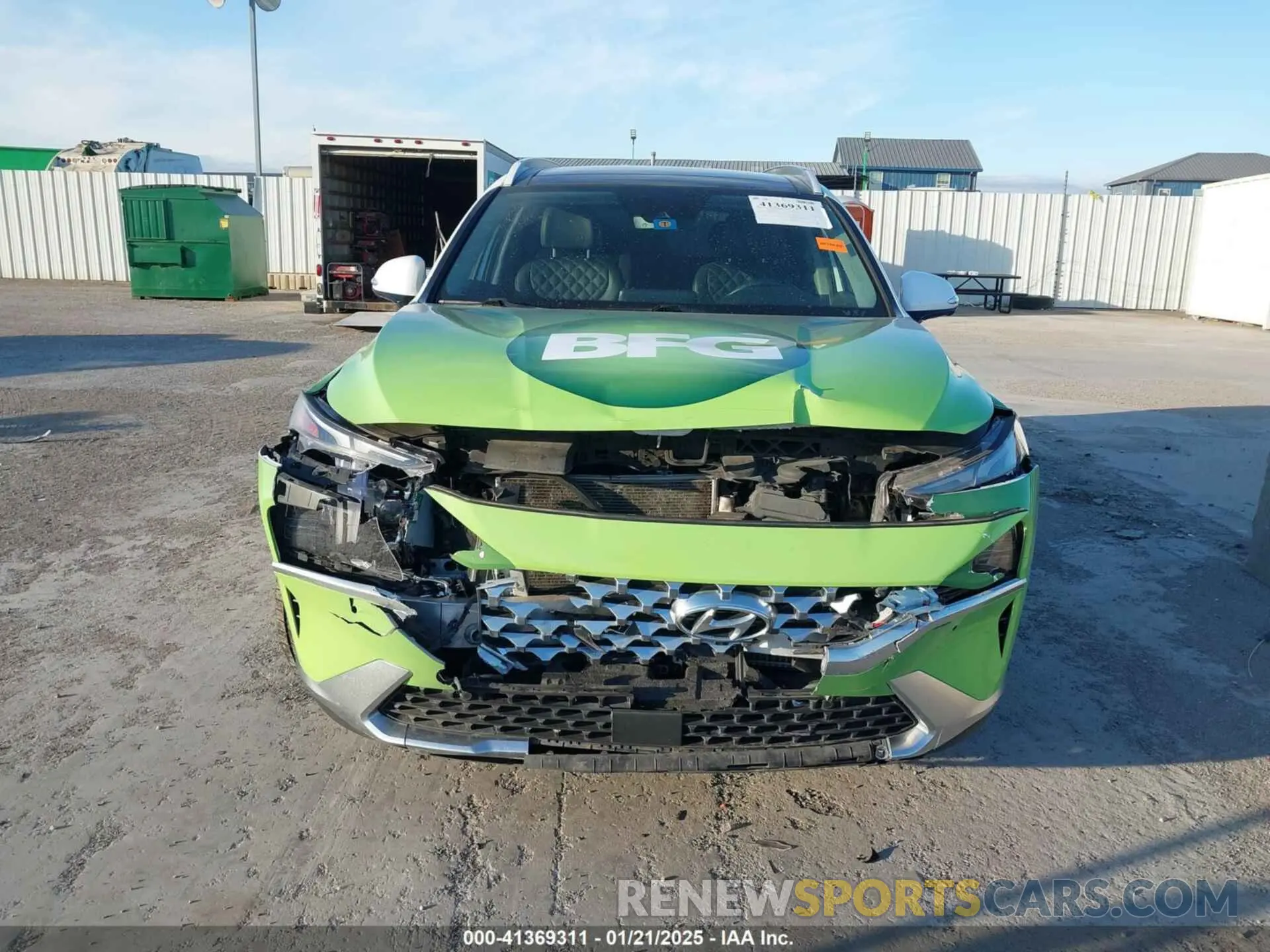 6 fotografías del automóvil dañado KM8S5DA16NU045691 HYUNDAI SANTA FE HYBRID 2022