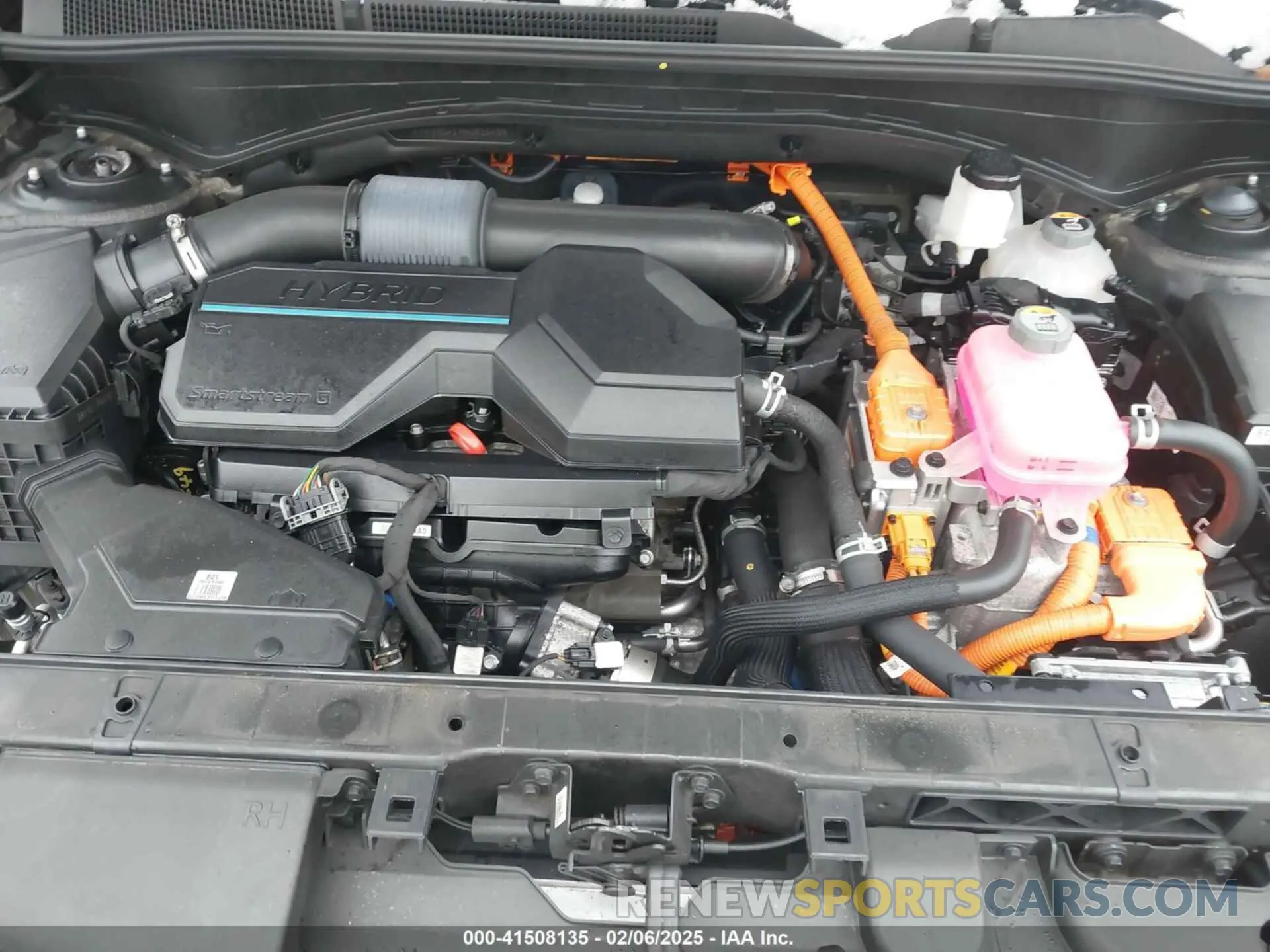 10 fotografías del automóvil dañado KM8S5DA1XNU026450 HYUNDAI SANTA FE HYBRID 2022