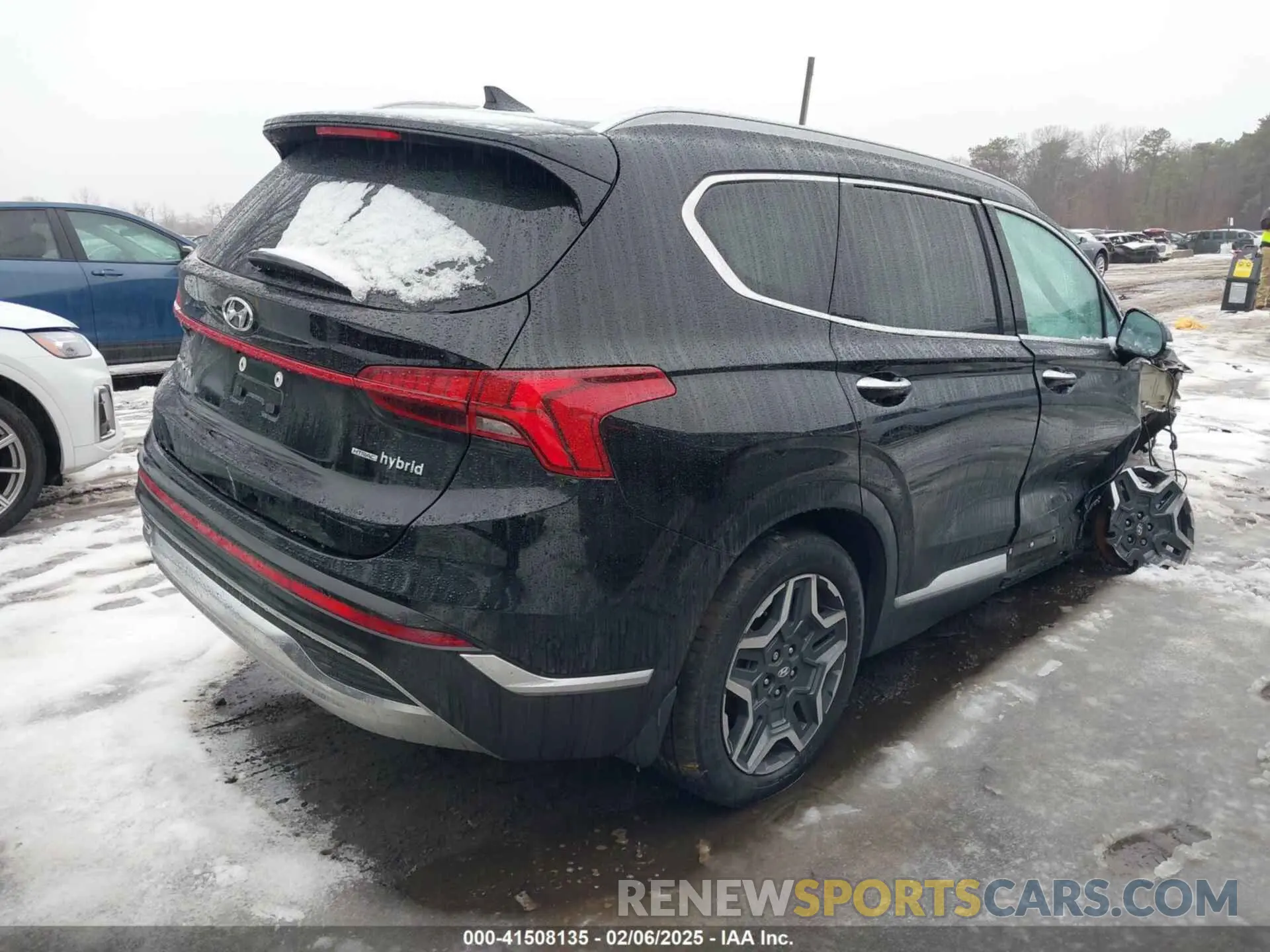 4 fotografías del automóvil dañado KM8S5DA1XNU026450 HYUNDAI SANTA FE HYBRID 2022