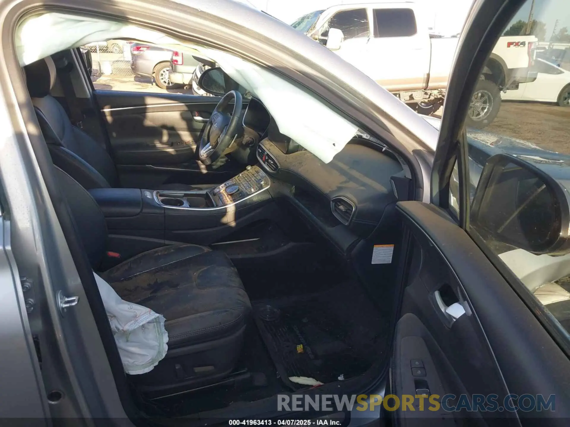 5 fotografías del automóvil dañado 5NMS3DA16PH022027 HYUNDAI SANTA FE HYBRID 2023