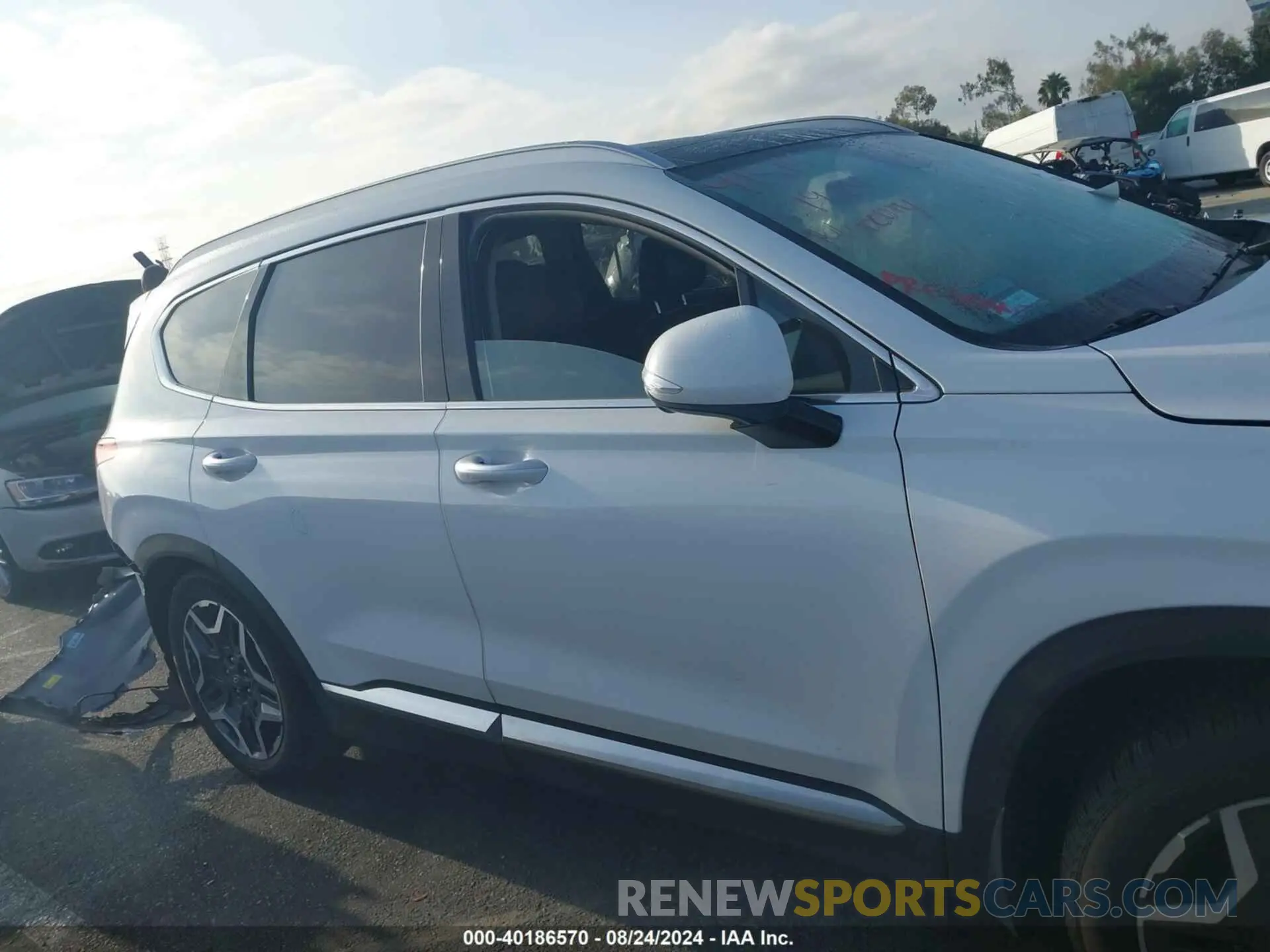 13 fotografías del automóvil dañado 5NMS5DA10PH002995 HYUNDAI SANTA FE HYBRID 2023