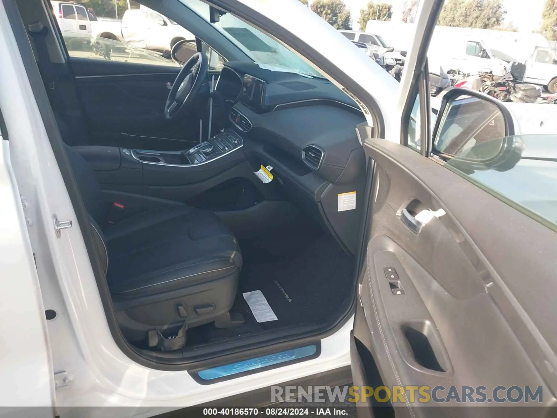 5 fotografías del automóvil dañado 5NMS5DA10PH002995 HYUNDAI SANTA FE HYBRID 2023