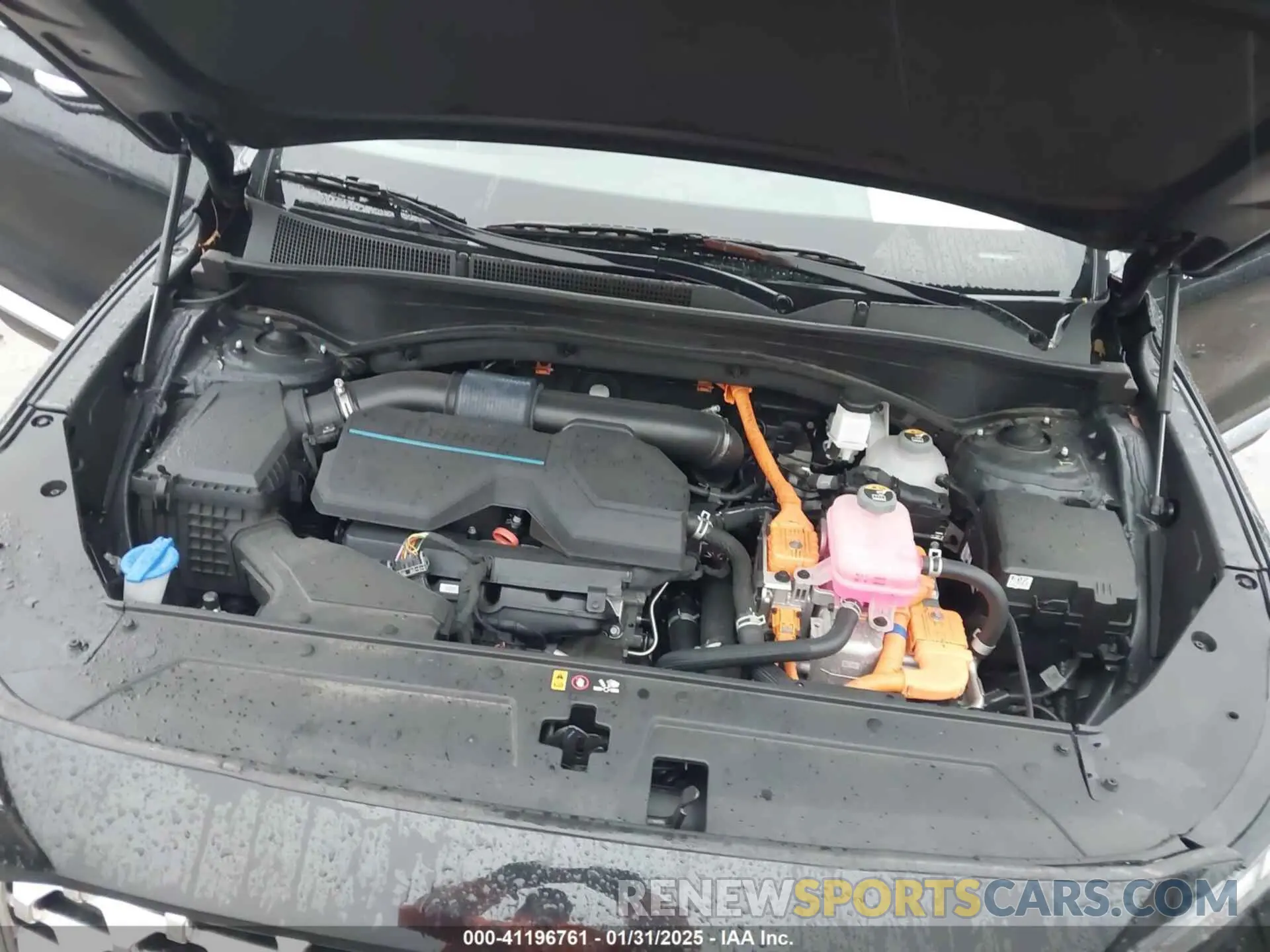 10 fotografías del automóvil dañado 5NMS5DA11PH013665 HYUNDAI SANTA FE HYBRID 2023