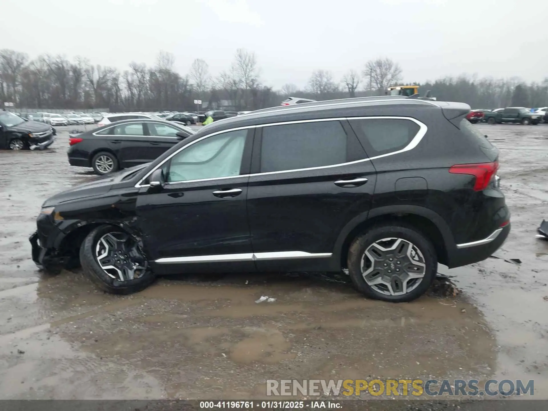 14 fotografías del automóvil dañado 5NMS5DA11PH013665 HYUNDAI SANTA FE HYBRID 2023