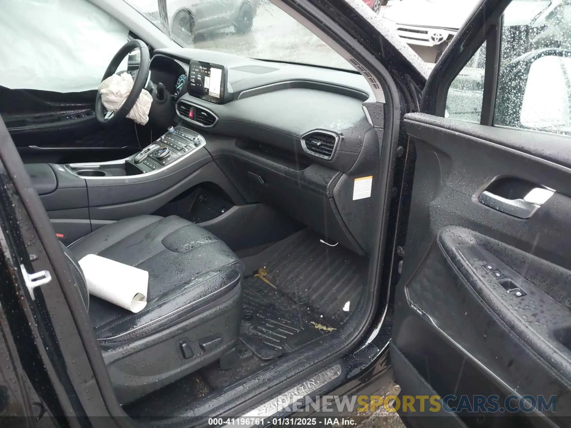 5 fotografías del automóvil dañado 5NMS5DA11PH013665 HYUNDAI SANTA FE HYBRID 2023
