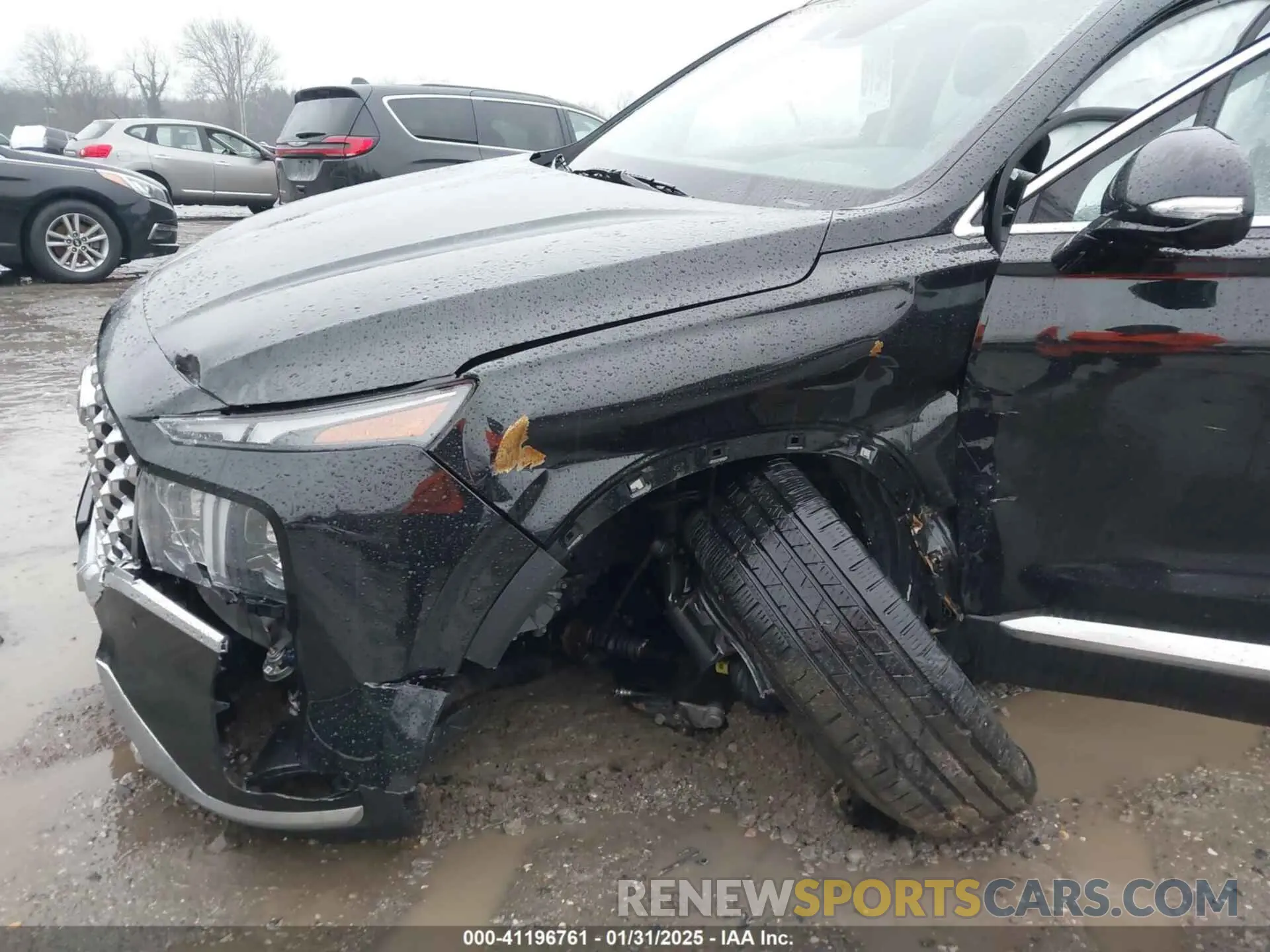 6 fotografías del automóvil dañado 5NMS5DA11PH013665 HYUNDAI SANTA FE HYBRID 2023
