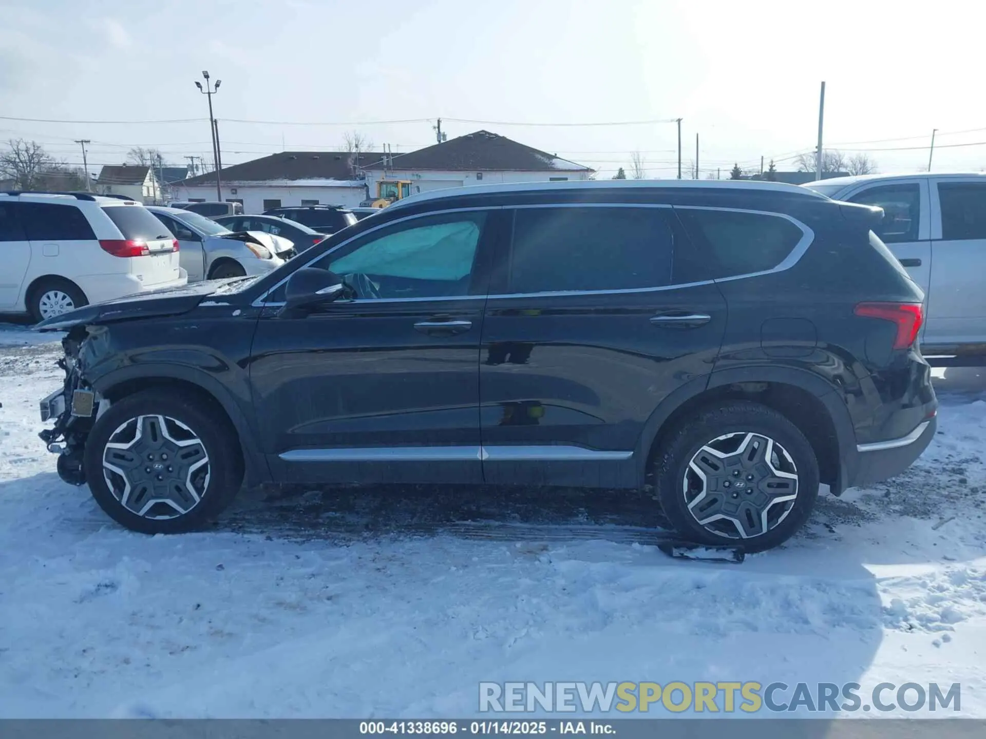 15 fotografías del automóvil dañado 5NMS5DA17PH018515 HYUNDAI SANTA FE HYBRID 2023