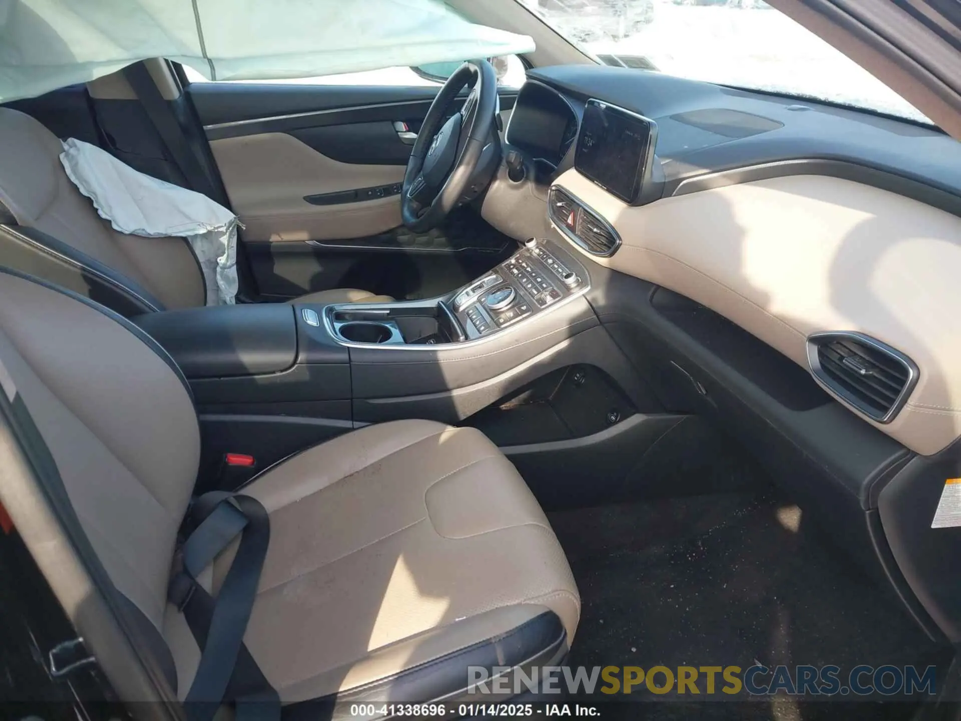 5 fotografías del automóvil dañado 5NMS5DA17PH018515 HYUNDAI SANTA FE HYBRID 2023