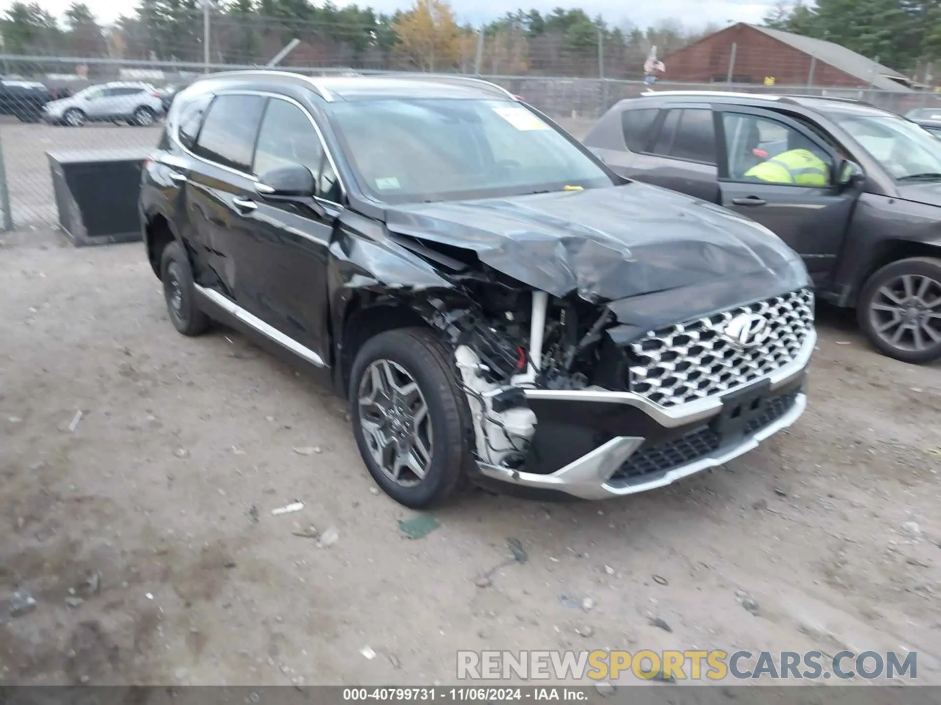 1 fotografías del automóvil dañado 5NMS5DA1XPH013762 HYUNDAI SANTA FE HYBRID 2023