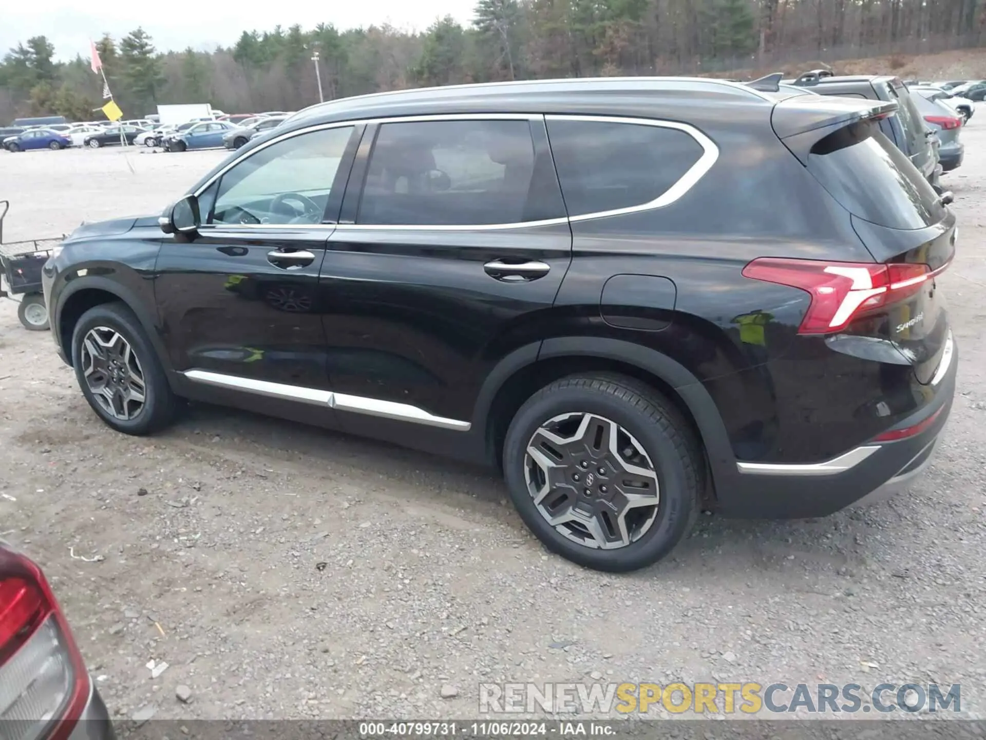 14 fotografías del automóvil dañado 5NMS5DA1XPH013762 HYUNDAI SANTA FE HYBRID 2023