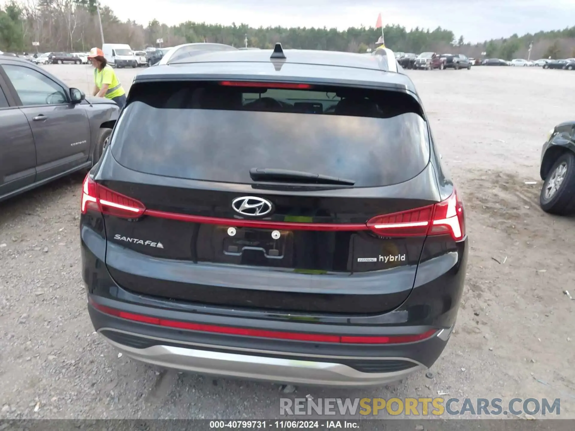 16 fotografías del automóvil dañado 5NMS5DA1XPH013762 HYUNDAI SANTA FE HYBRID 2023