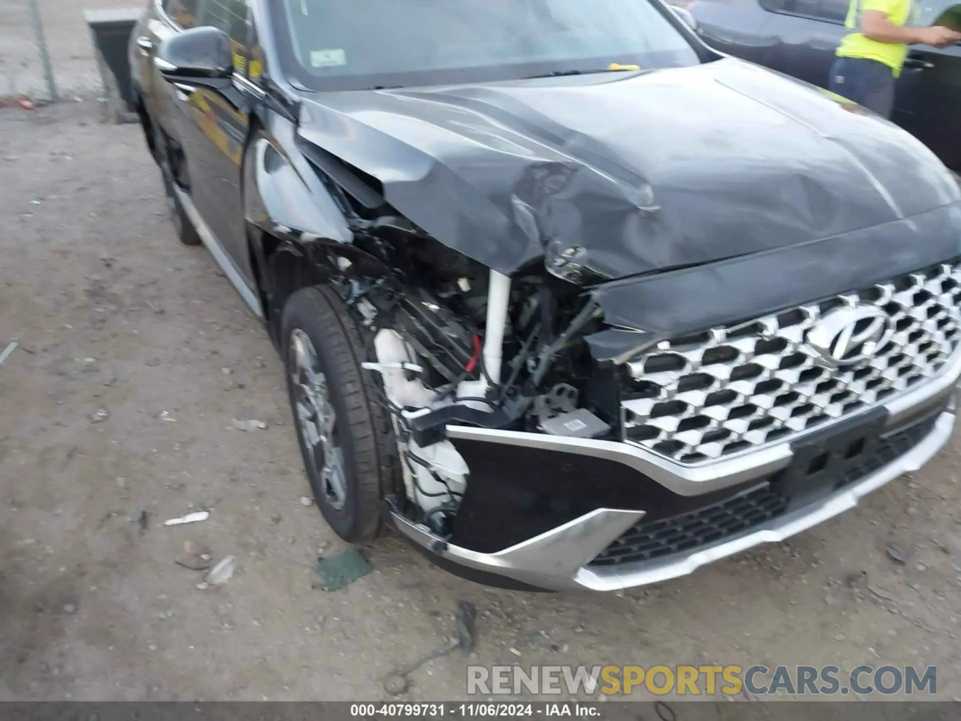 6 fotografías del automóvil dañado 5NMS5DA1XPH013762 HYUNDAI SANTA FE HYBRID 2023