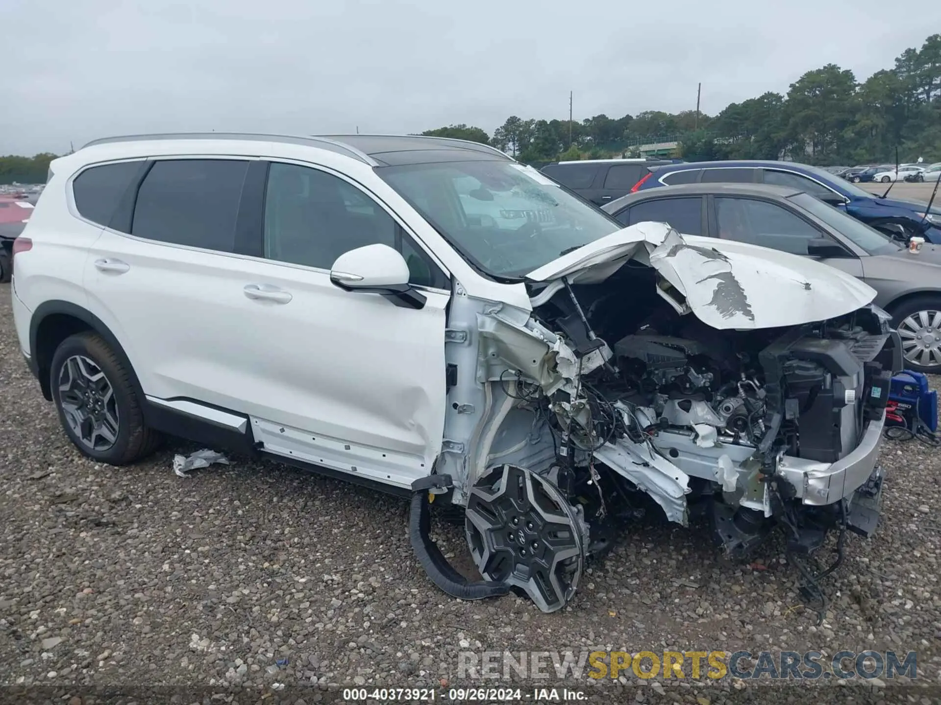 1 fotografías del automóvil dañado 5NMS5DA1XPH020405 HYUNDAI SANTA FE HYBRID 2023