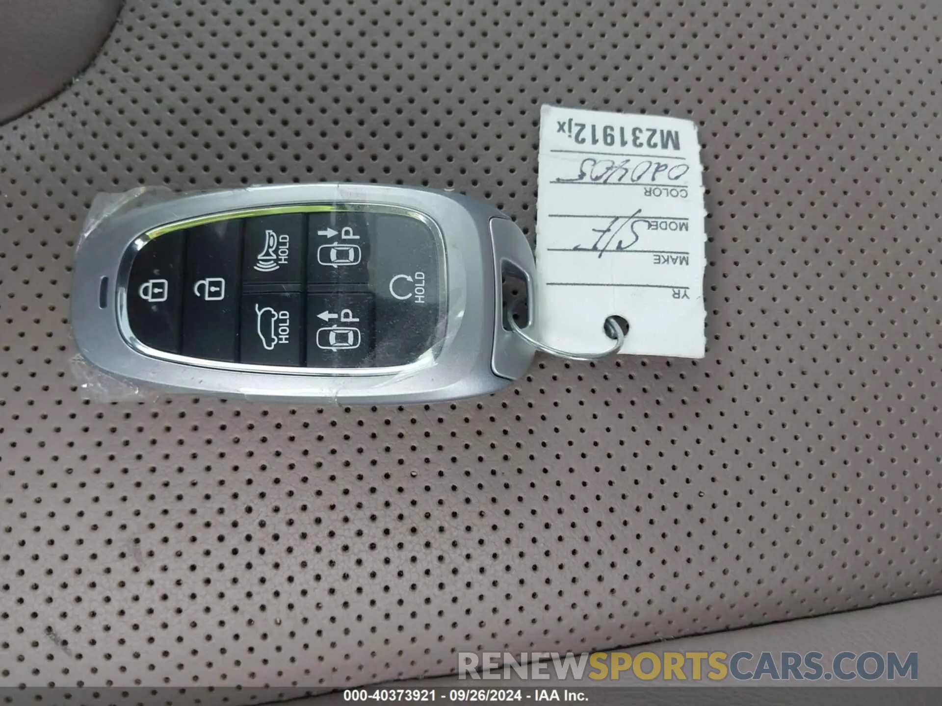 11 fotografías del automóvil dañado 5NMS5DA1XPH020405 HYUNDAI SANTA FE HYBRID 2023