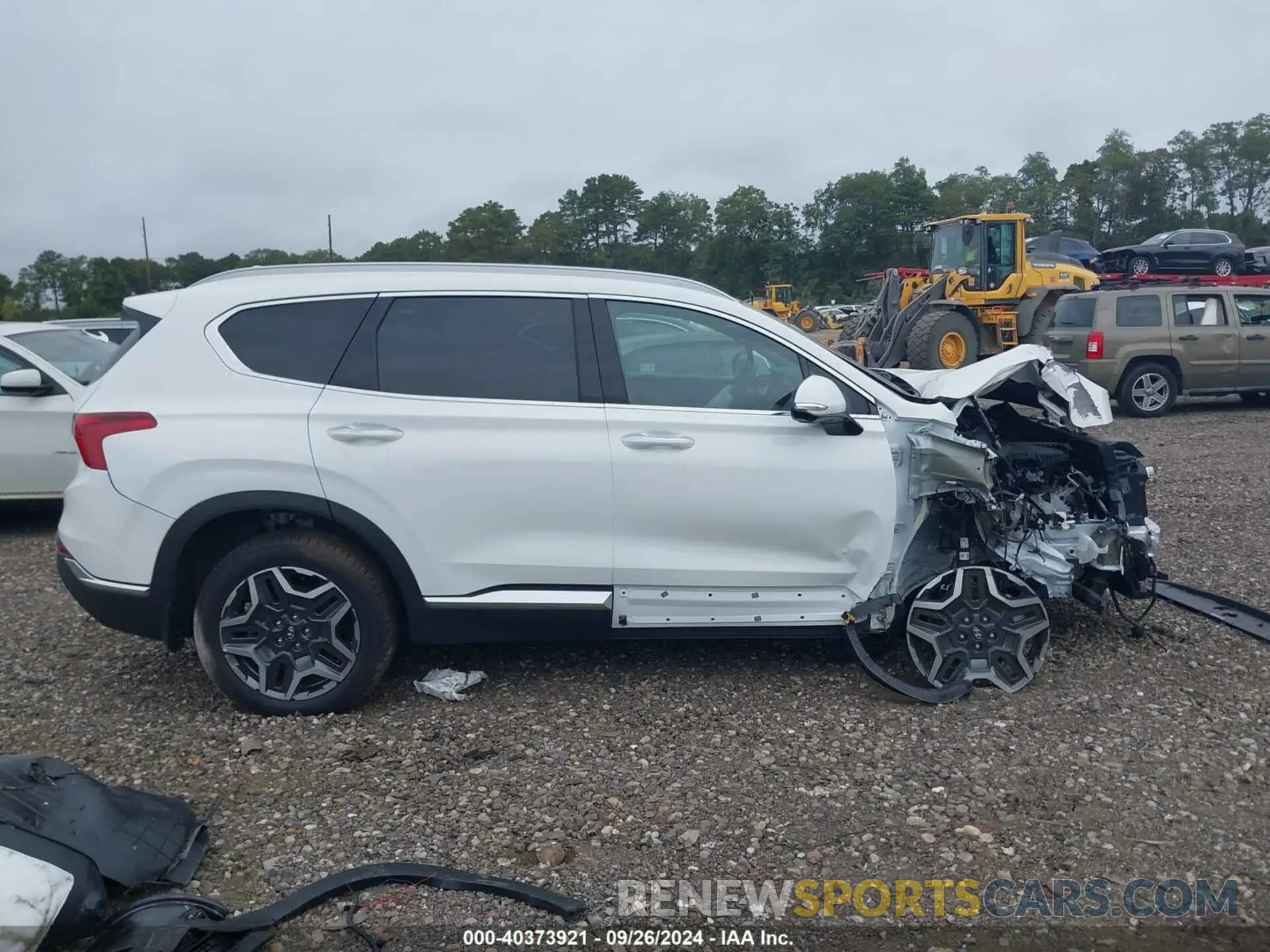 14 fotografías del automóvil dañado 5NMS5DA1XPH020405 HYUNDAI SANTA FE HYBRID 2023