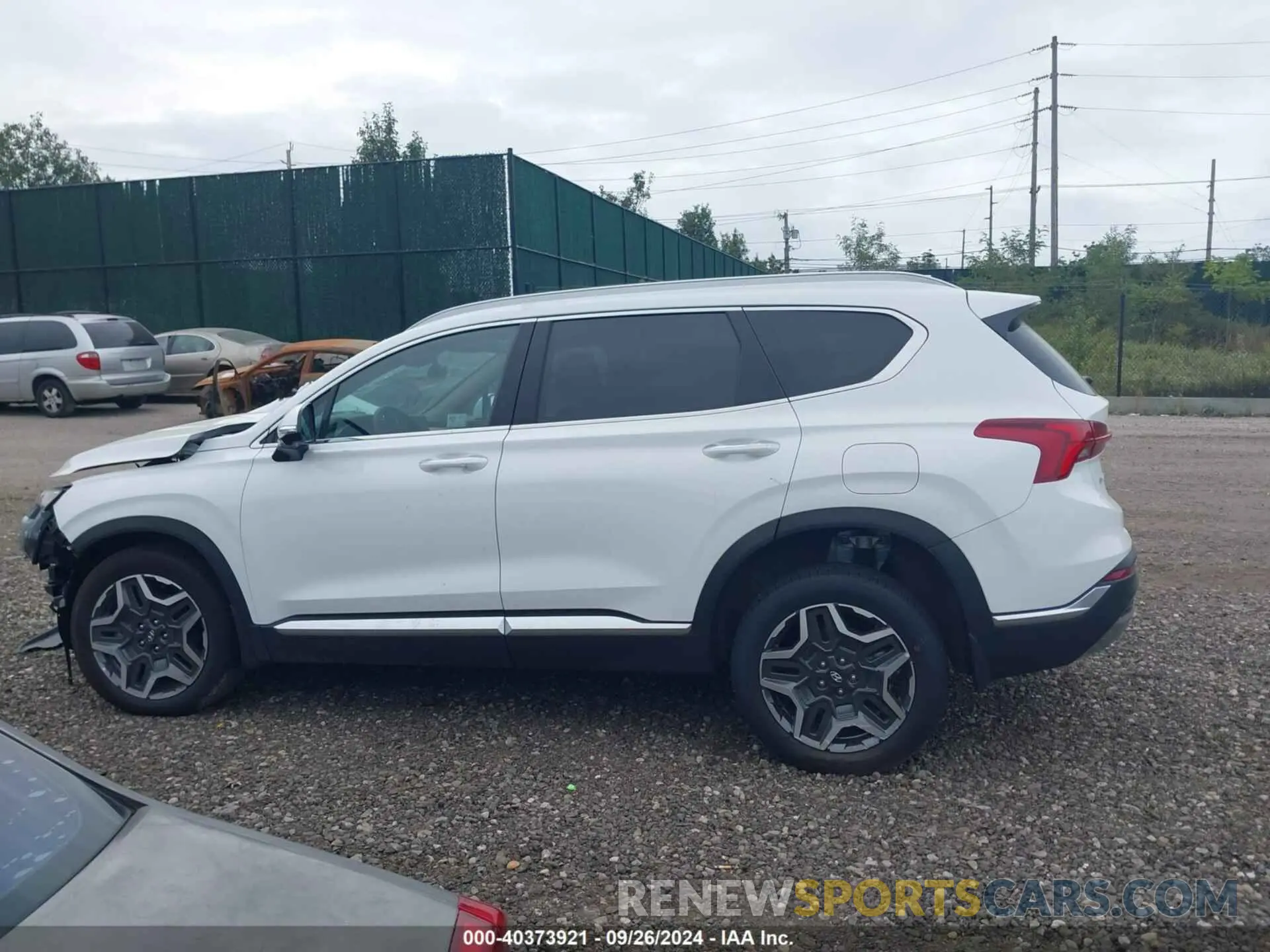 15 fotografías del automóvil dañado 5NMS5DA1XPH020405 HYUNDAI SANTA FE HYBRID 2023