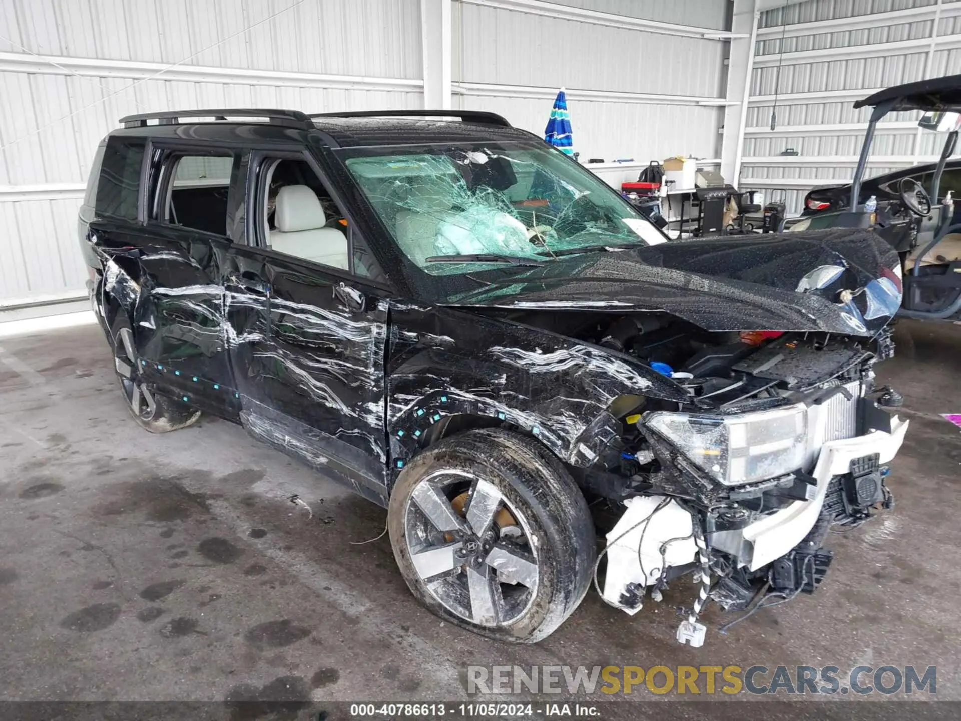 1 fotografías del automóvil dañado 5NMP34G17RH005298 HYUNDAI SANTA FE HYBRID 2024