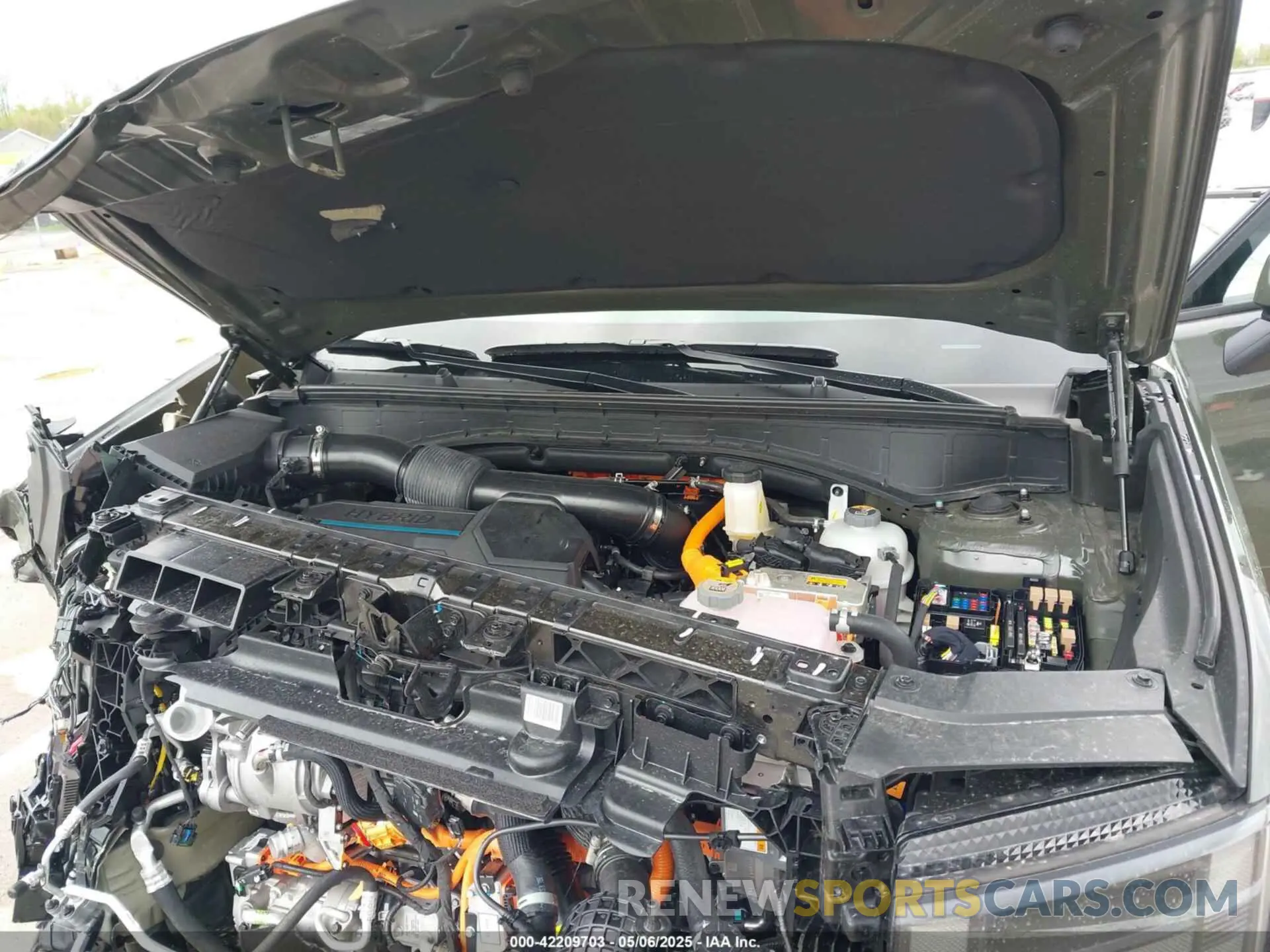 10 fotografías del automóvil dañado 5NMP3DG13RH005220 HYUNDAI SANTA FE HYBRID 2024
