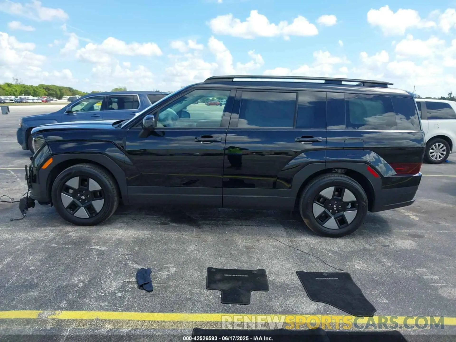 14 fotografías del automóvil dañado 5NMP24G18SH024323 HYUNDAI SANTA FE HYBRID 2025