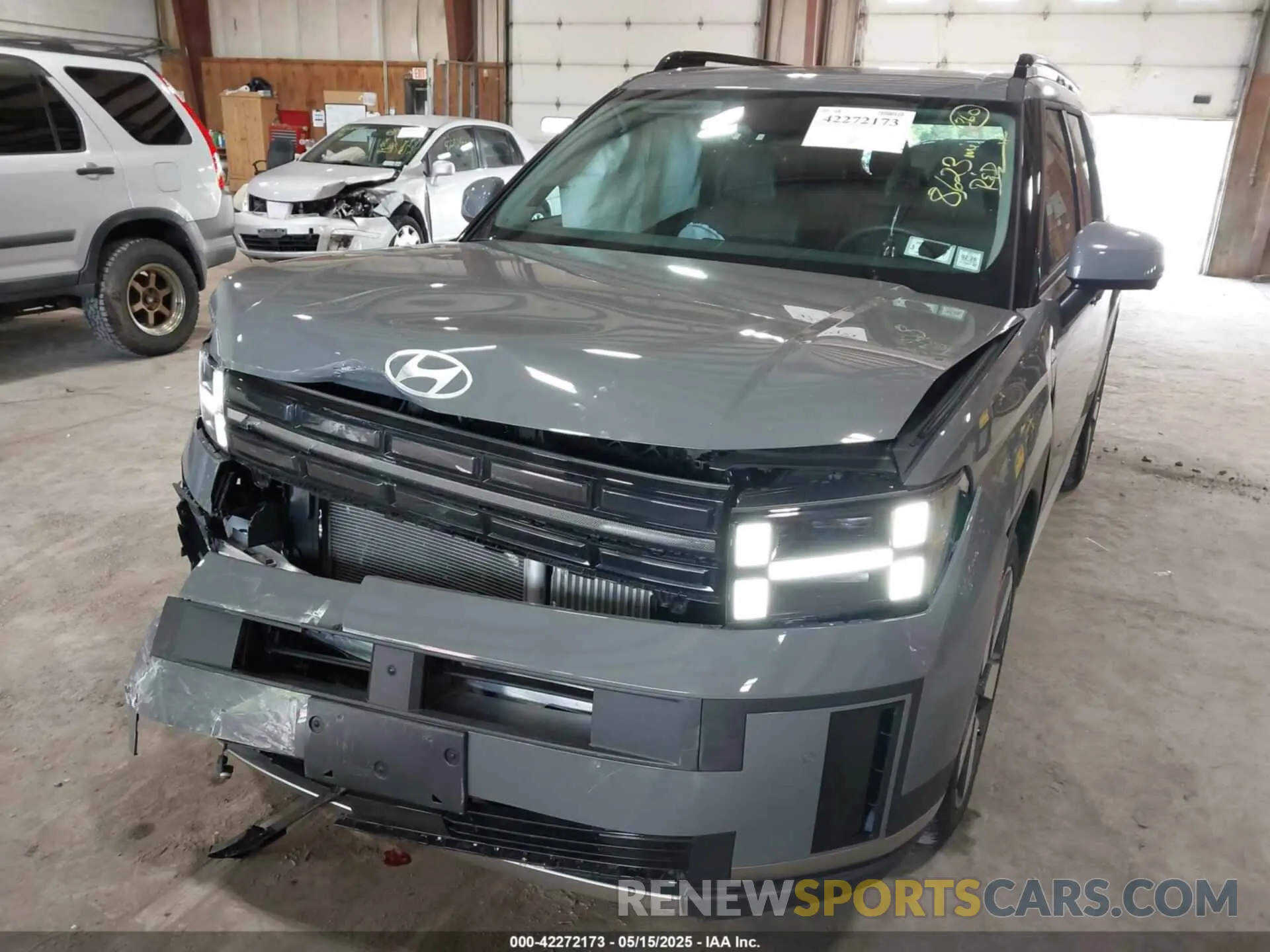 18 fotografías del automóvil dañado 5NMP3DG13SH020290 HYUNDAI SANTA FE HYBRID 2025