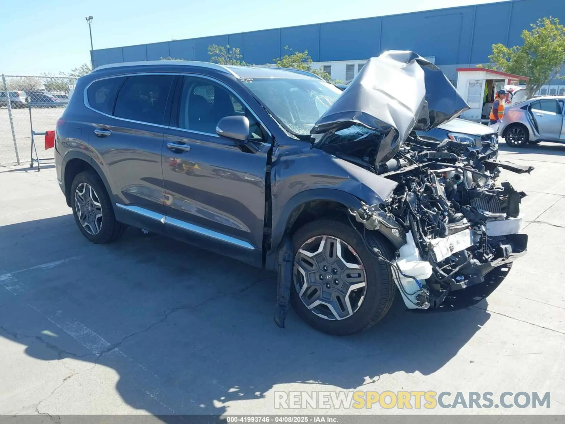 1 fotografías del automóvil dañado KM8S6DA24NU019967 HYUNDAI SANTA FE PLUG-IN HYBRID 2022