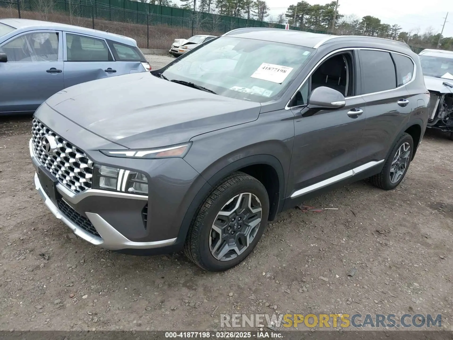 2 fotografías del automóvil dañado KM8S6DA29NU028728 HYUNDAI SANTA FE PLUG-IN HYBRID 2022