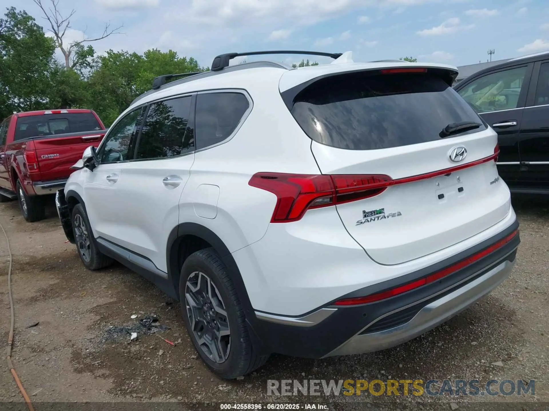 3 fotografías del automóvil dañado KM8S7DA20NU023396 HYUNDAI SANTA FE PLUG-IN HYBRID 2022