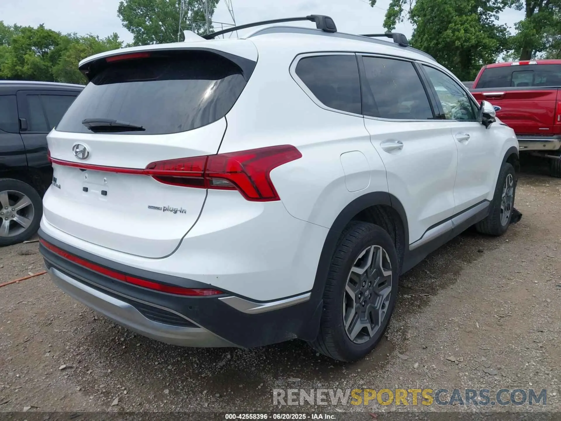 4 fotografías del automóvil dañado KM8S7DA20NU023396 HYUNDAI SANTA FE PLUG-IN HYBRID 2022
