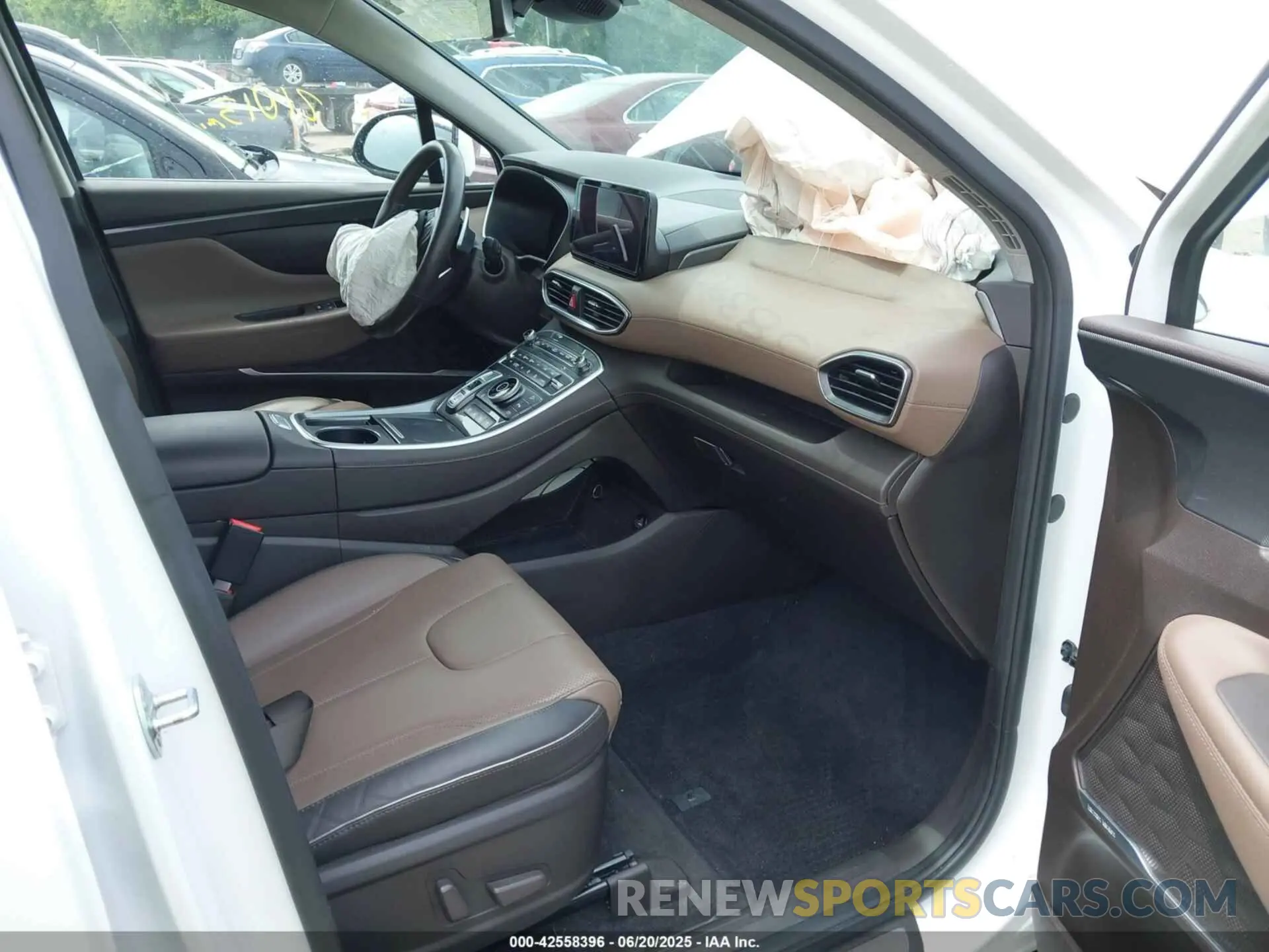5 fotografías del automóvil dañado KM8S7DA20NU023396 HYUNDAI SANTA FE PLUG-IN HYBRID 2022