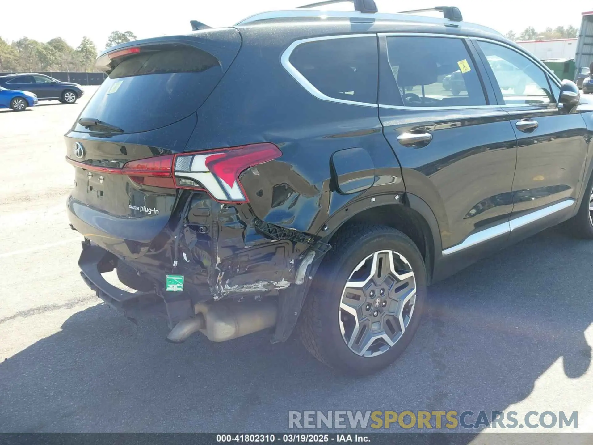 20 fotografías del automóvil dañado KM8S7DA23NU013929 HYUNDAI SANTA FE PLUG-IN HYBRID 2022