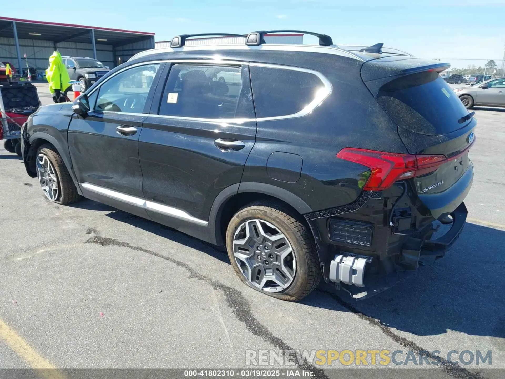 3 fotografías del automóvil dañado KM8S7DA23NU013929 HYUNDAI SANTA FE PLUG-IN HYBRID 2022