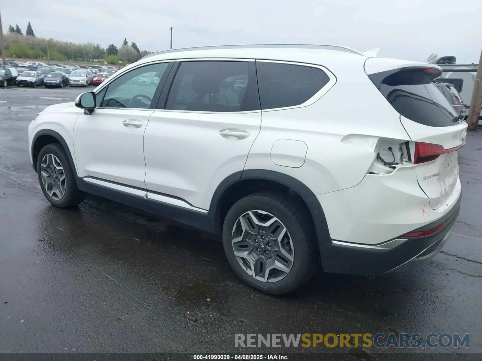 3 fotografías del automóvil dañado KM8S6DA20PU098864 HYUNDAI SANTA FE PLUG-IN HYBRID 2023