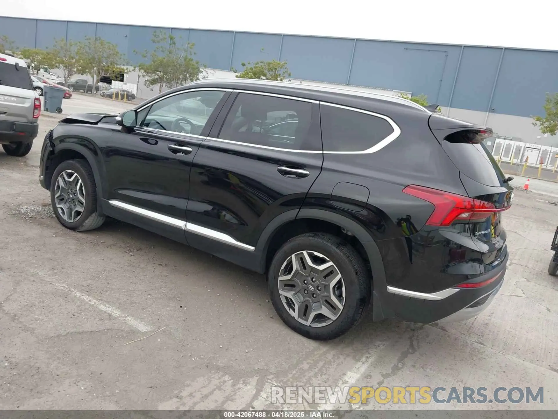3 fotografías del automóvil dañado KM8S6DA27PU090230 HYUNDAI SANTA FE PLUG-IN HYBRID 2023
