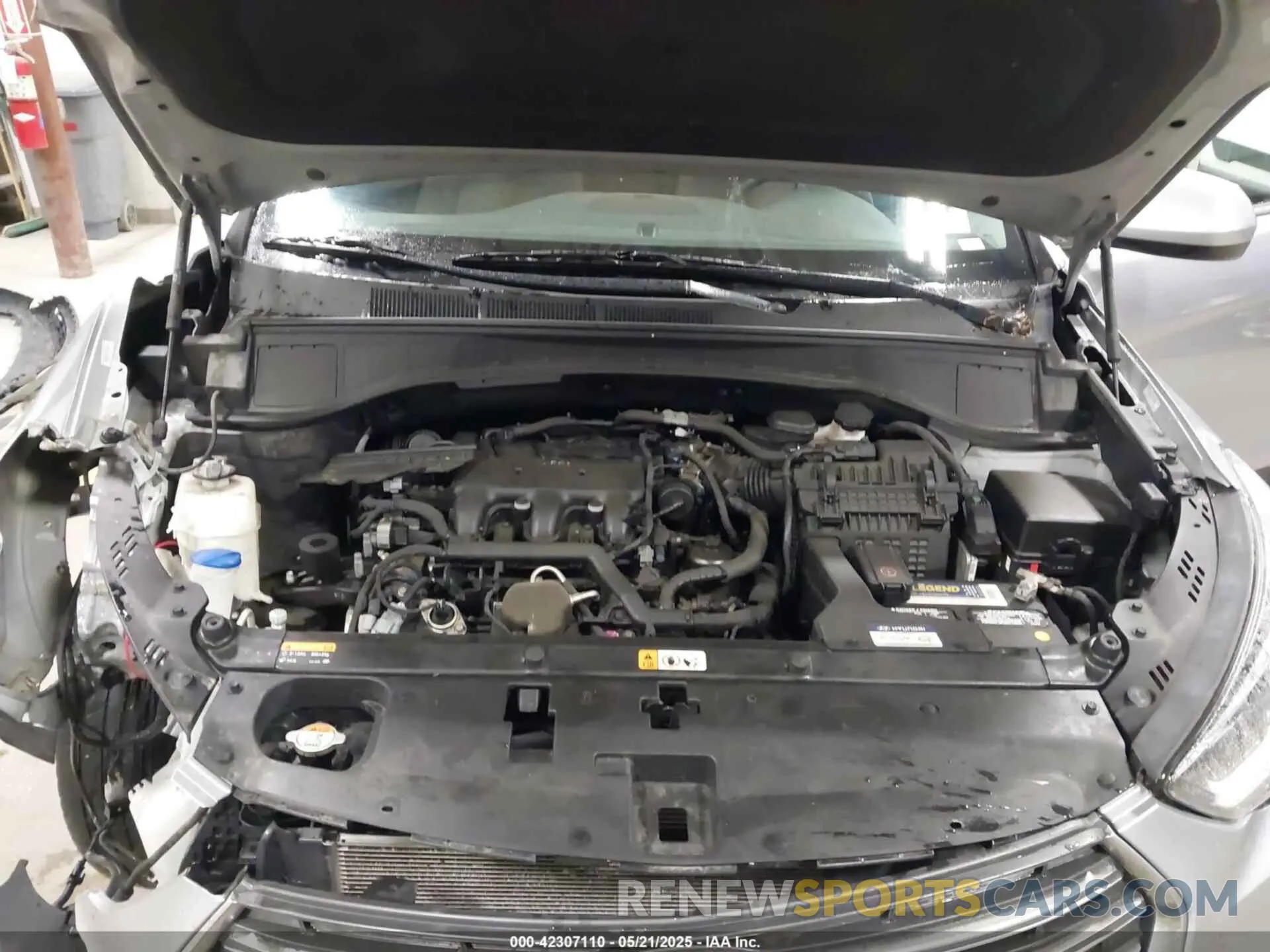 10 fotografías del automóvil dañado KM8SMDHF9KU303234 HYUNDAI SANTA FE XL 2019