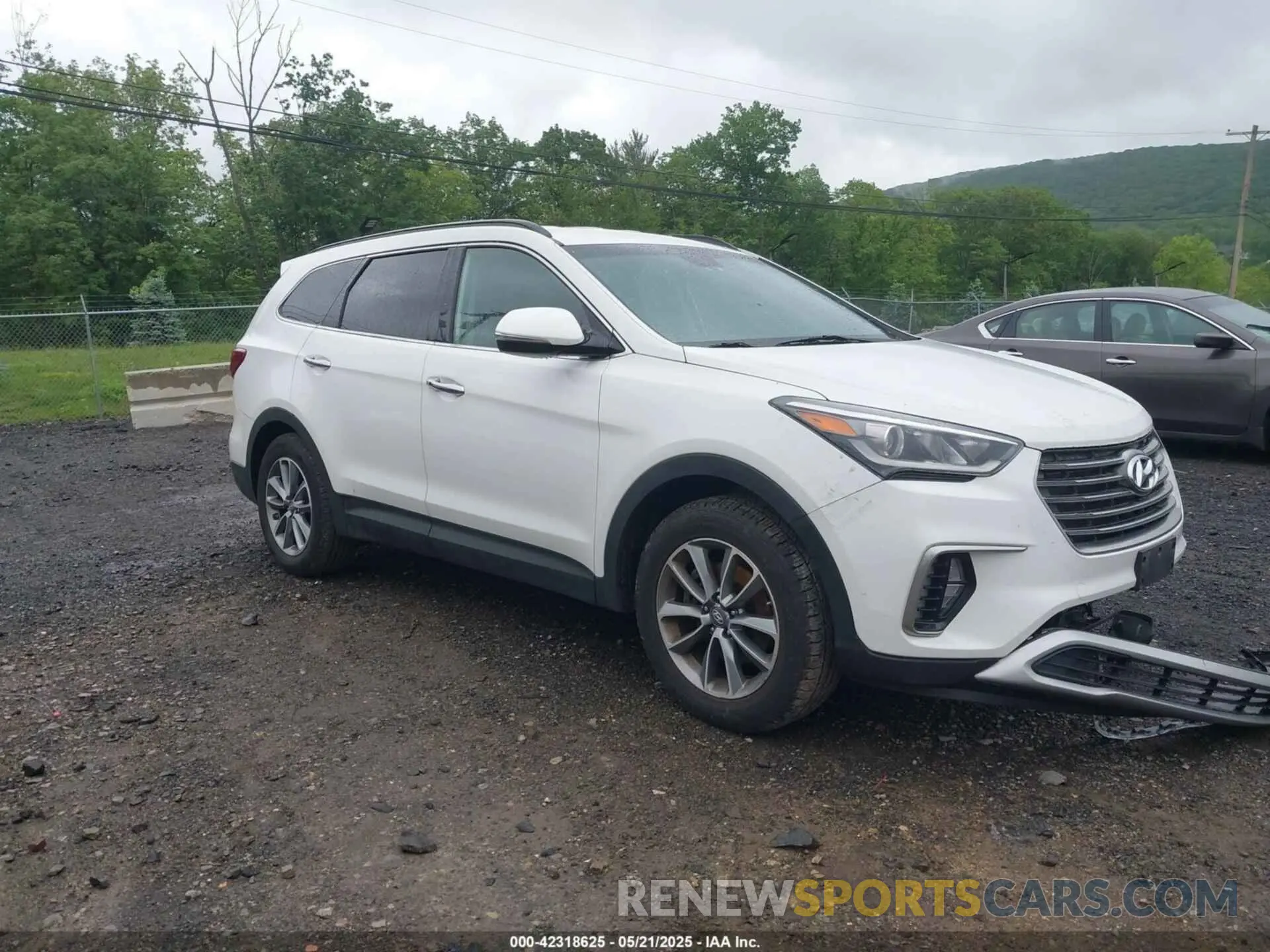 1 fotografías del automóvil dañado KM8SNDHFXKU307497 HYUNDAI SANTA FE XL 2019