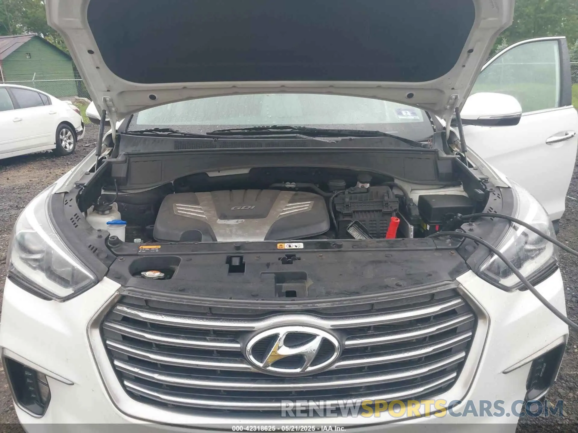 10 fotografías del automóvil dañado KM8SNDHFXKU307497 HYUNDAI SANTA FE XL 2019