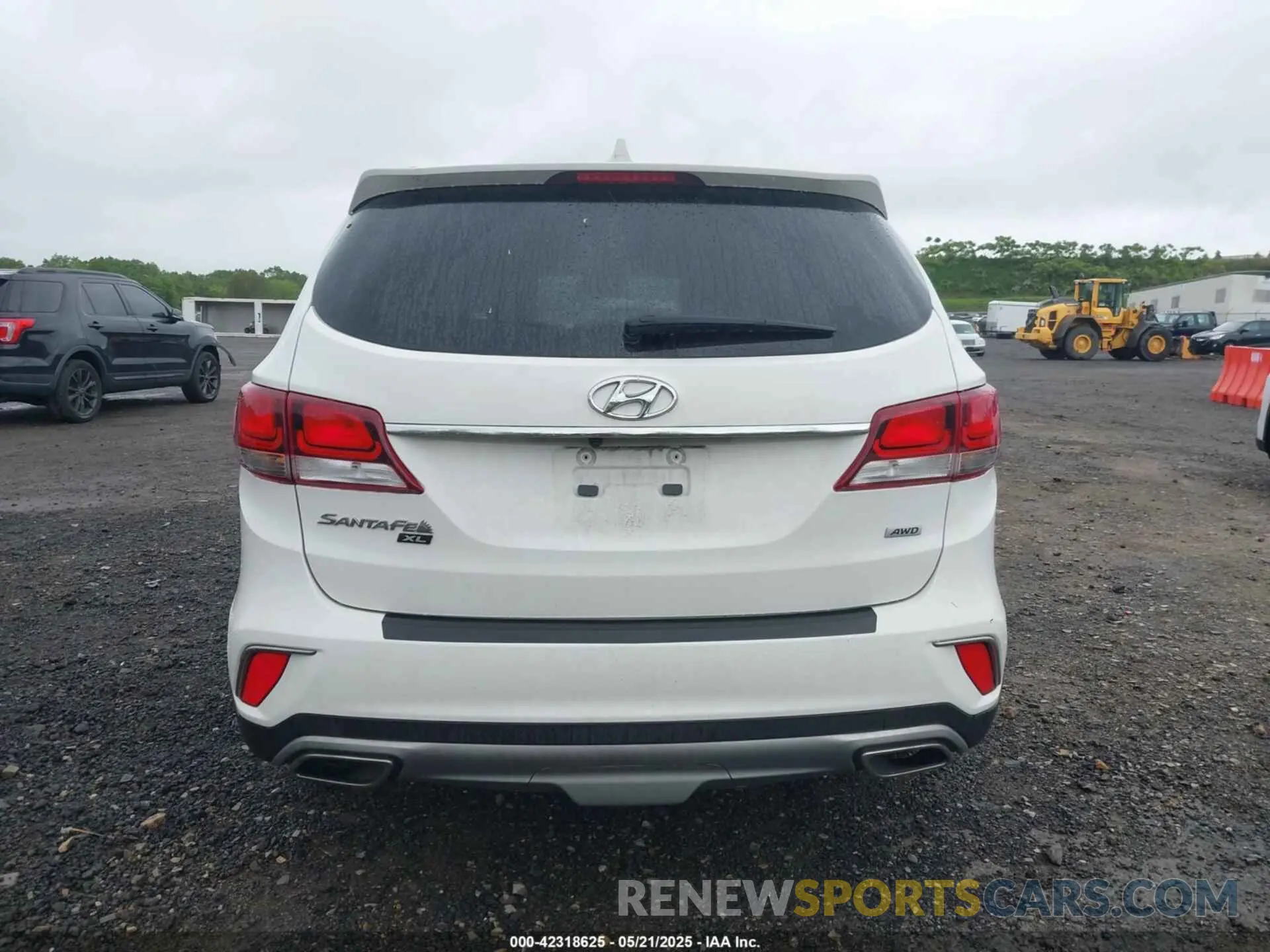 17 fotografías del automóvil dañado KM8SNDHFXKU307497 HYUNDAI SANTA FE XL 2019