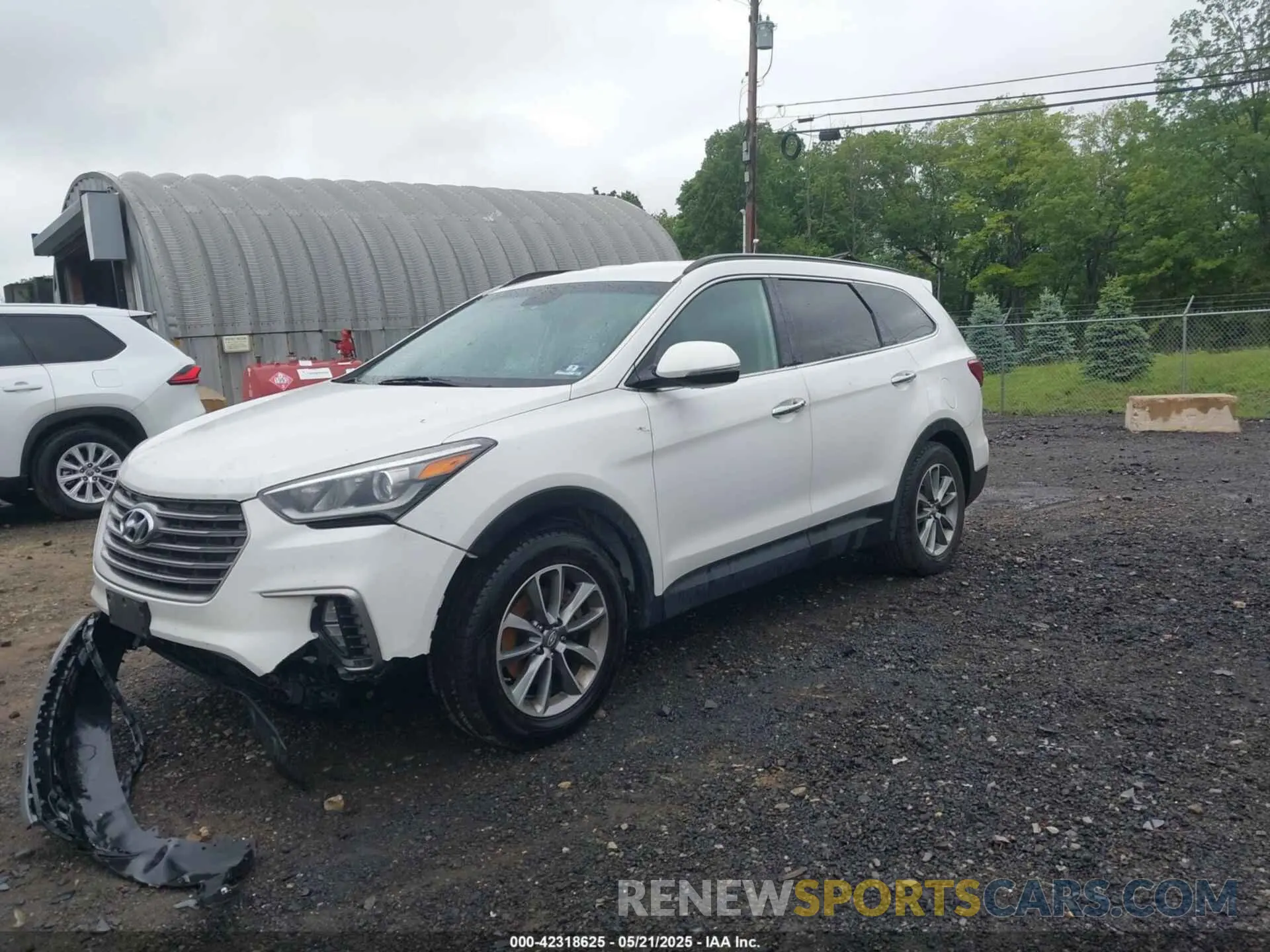2 fotografías del automóvil dañado KM8SNDHFXKU307497 HYUNDAI SANTA FE XL 2019