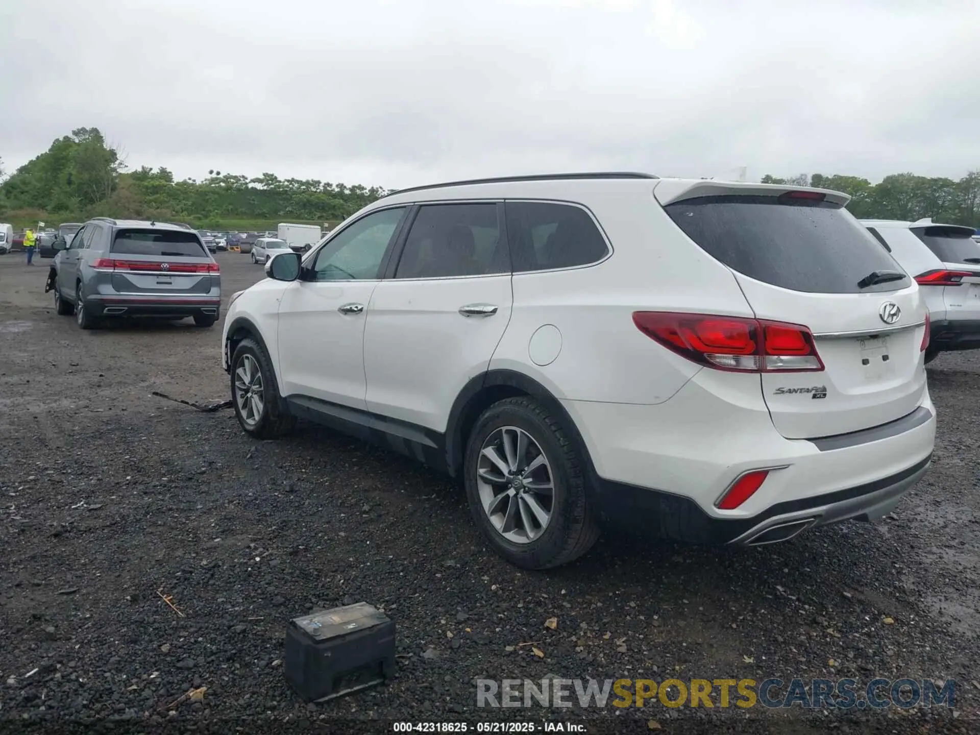 3 fotografías del automóvil dañado KM8SNDHFXKU307497 HYUNDAI SANTA FE XL 2019