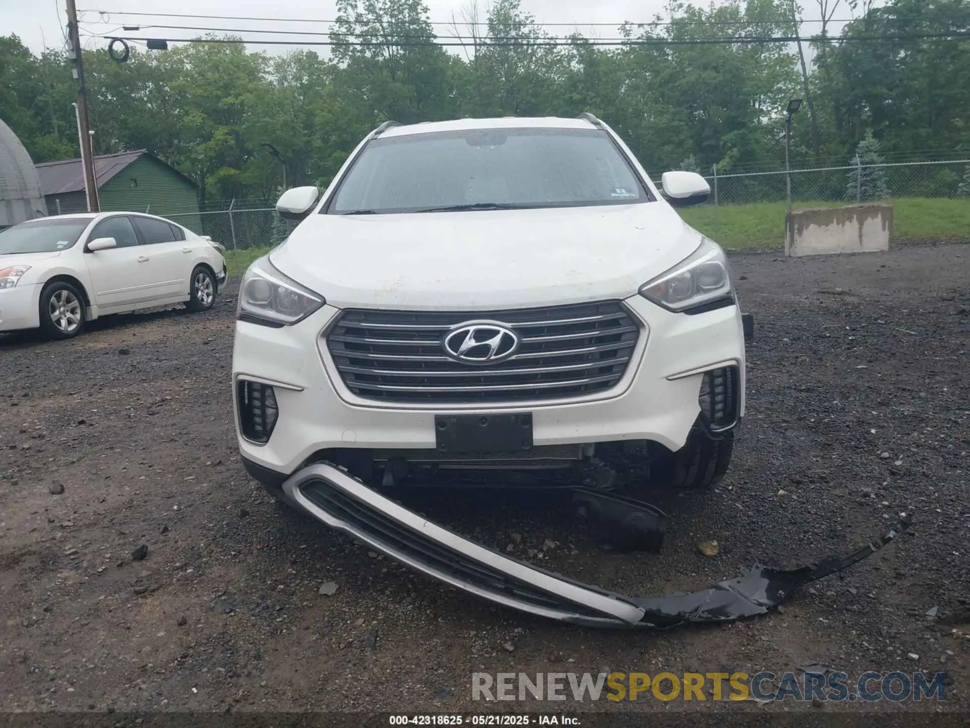 6 fotografías del automóvil dañado KM8SNDHFXKU307497 HYUNDAI SANTA FE XL 2019