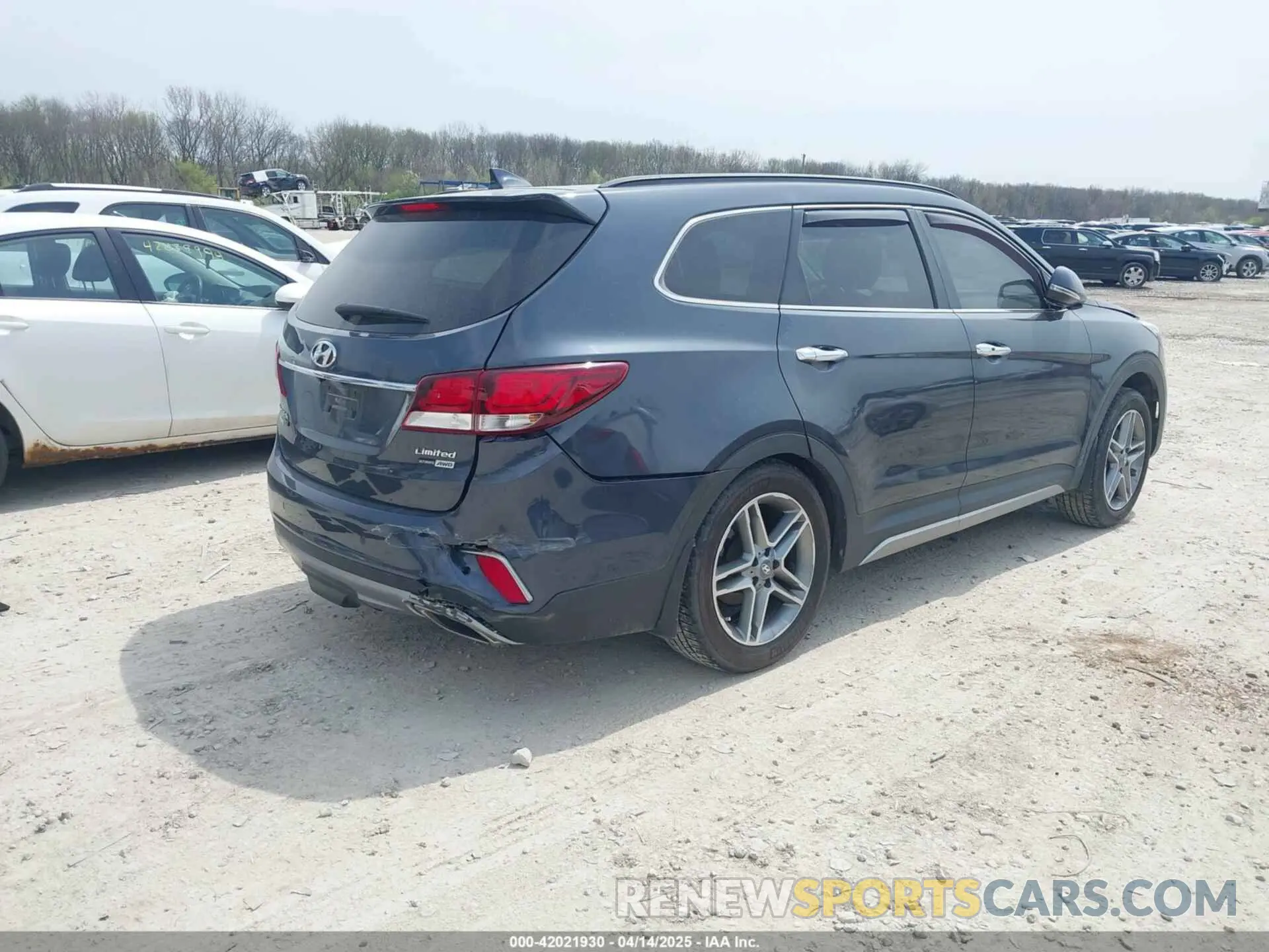 4 fotografías del automóvil dañado KM8SRDHF2KU298251 HYUNDAI SANTA FE XL 2019