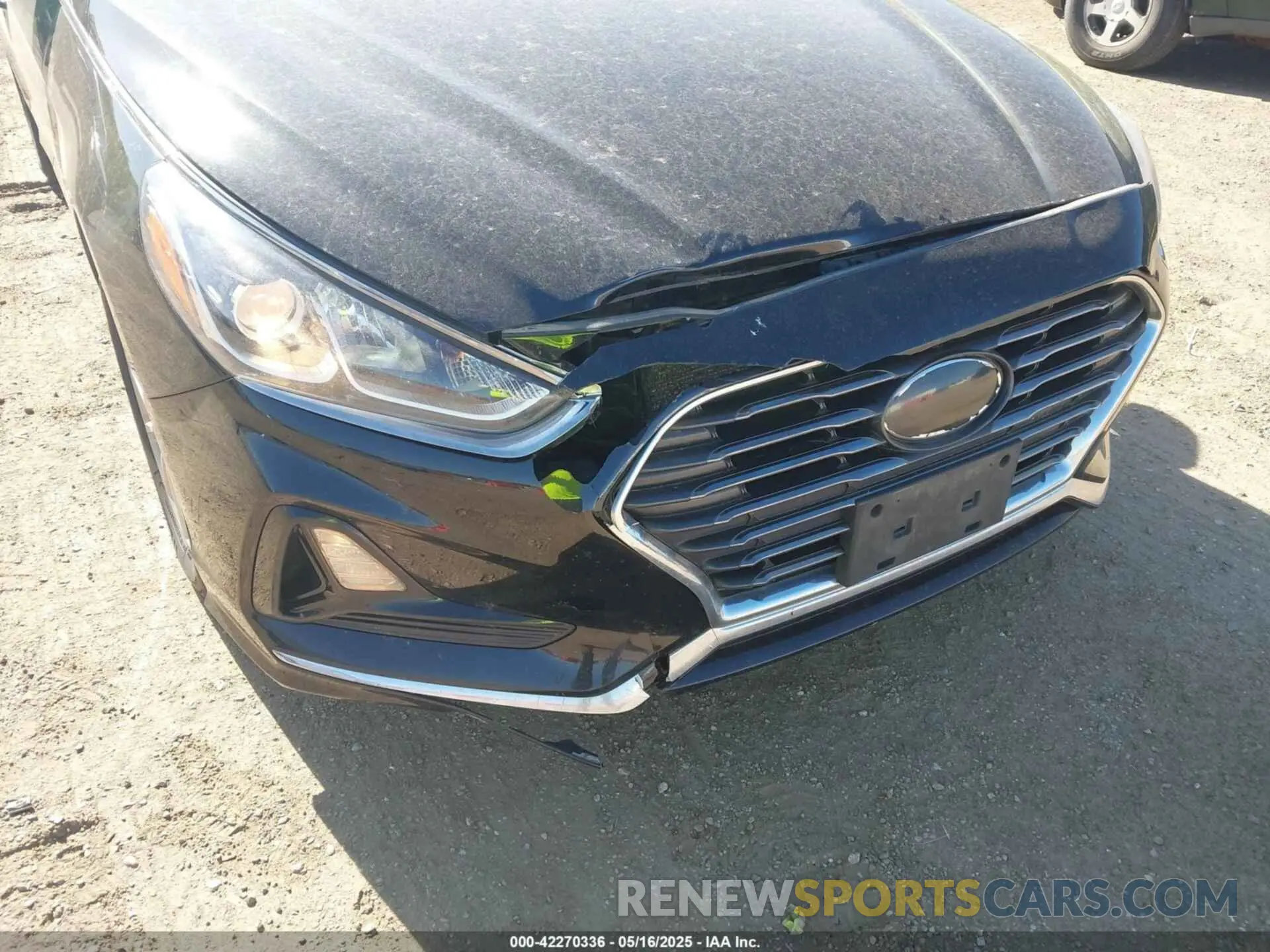 6 fotografías del automóvil dañado 5NPE24AF0KH746755 HYUNDAI SONATA 2019