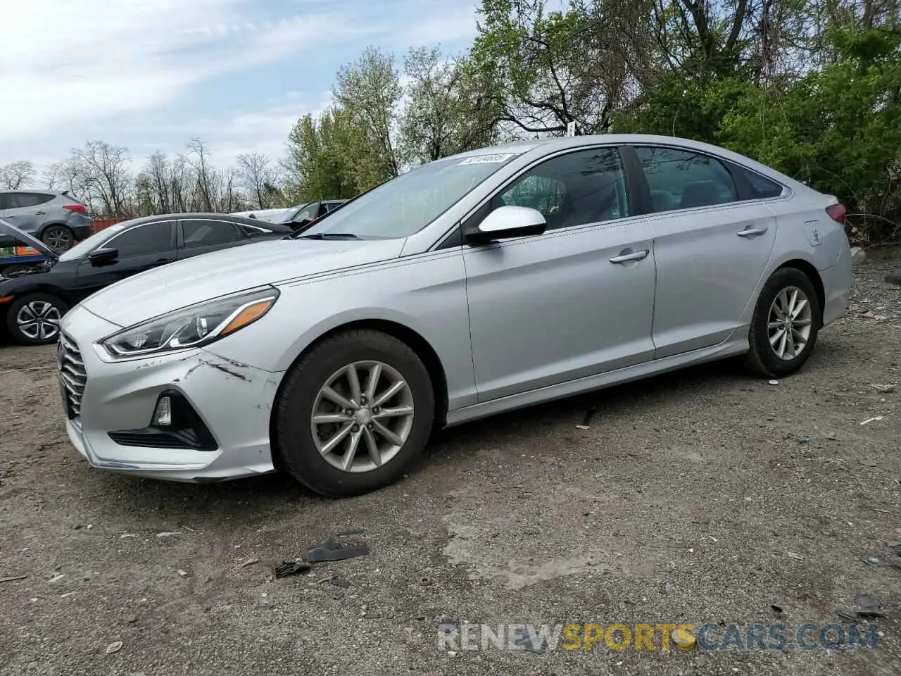 1 fotografías del automóvil dañado 5NPE24AF0KH754130 HYUNDAI SONATA 2019