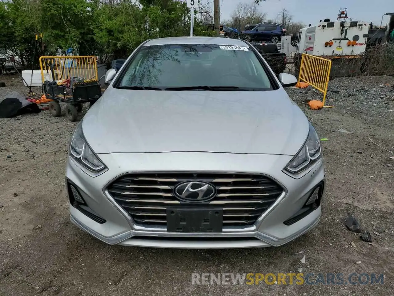 5 fotografías del automóvil dañado 5NPE24AF0KH754130 HYUNDAI SONATA 2019