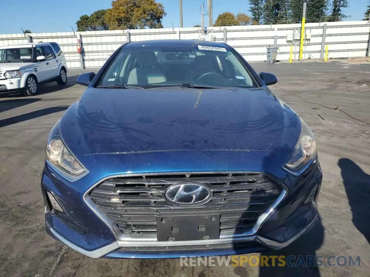 5 fotografías del automóvil dañado 5NPE24AF0KH766214 HYUNDAI SONATA 2019