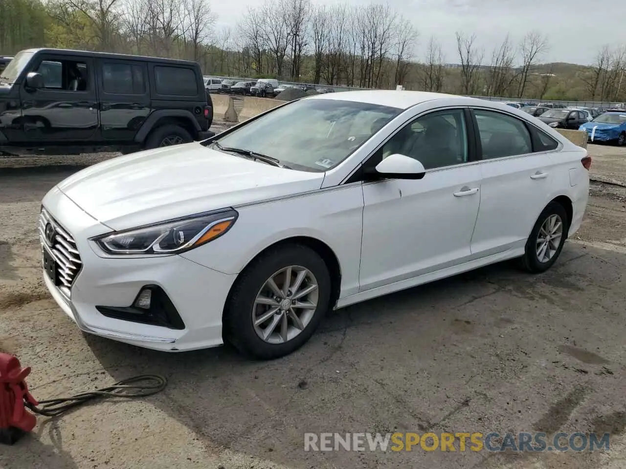 1 fotografías del automóvil dañado 5NPE24AF0KH770134 HYUNDAI SONATA 2019