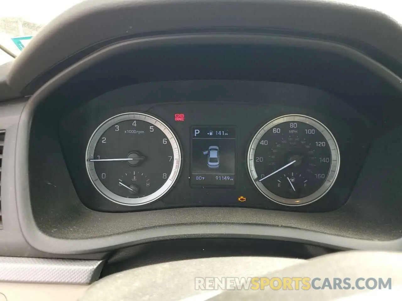 9 fotografías del automóvil dañado 5NPE24AF0KH770134 HYUNDAI SONATA 2019