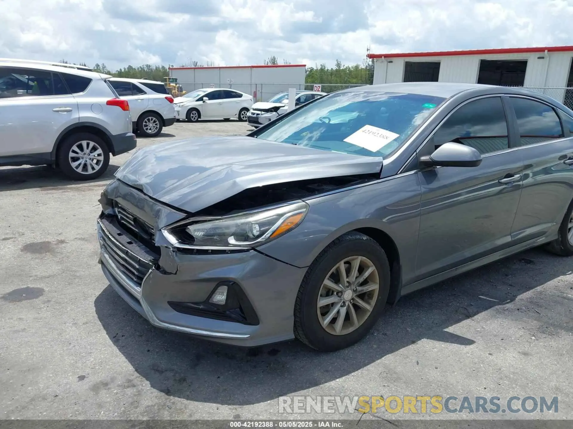 6 fotografías del automóvil dañado 5NPE24AF0KH771140 HYUNDAI SONATA 2019