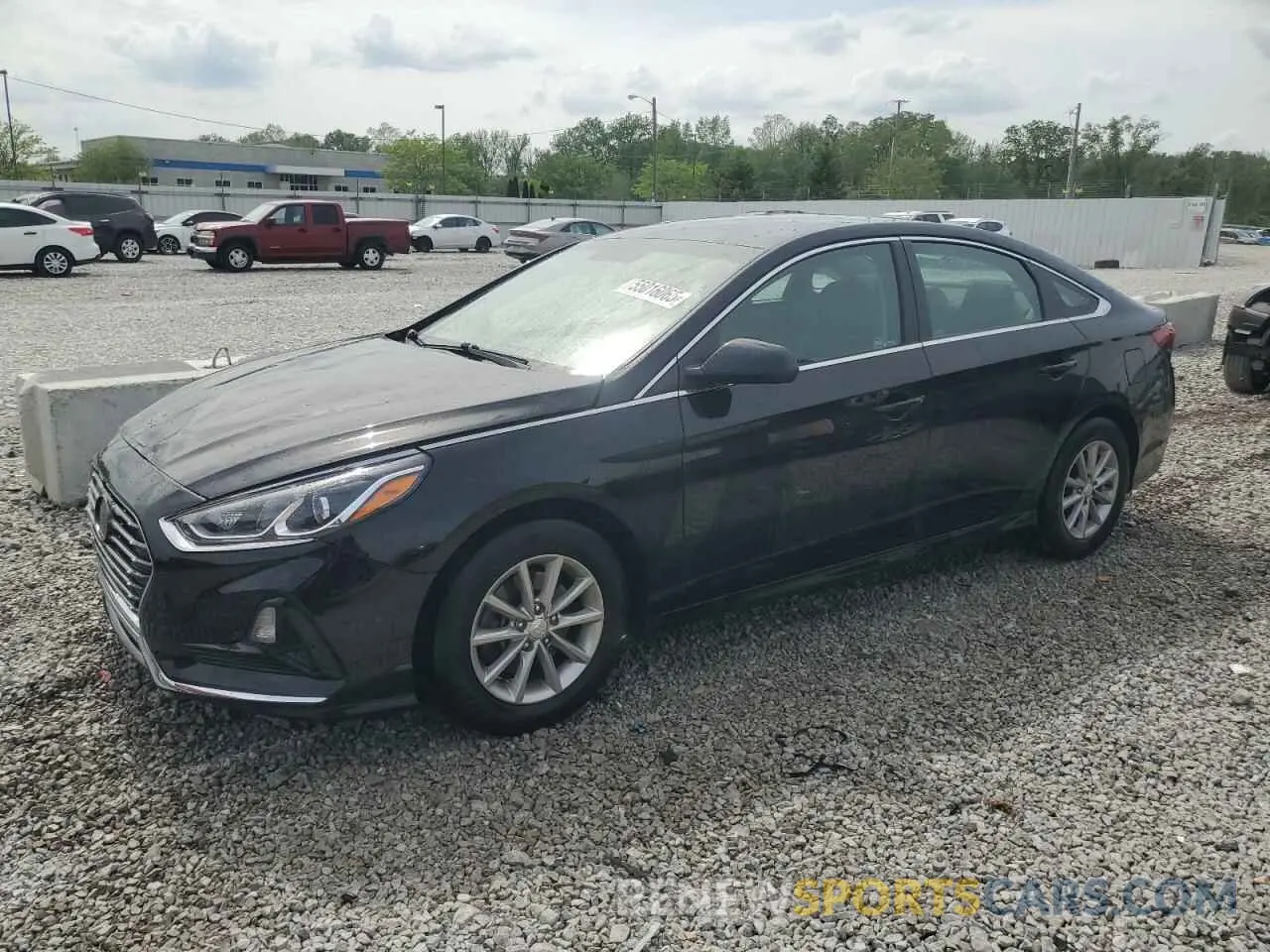 1 fotografías del automóvil dañado 5NPE24AF0KH792540 HYUNDAI SONATA 2019